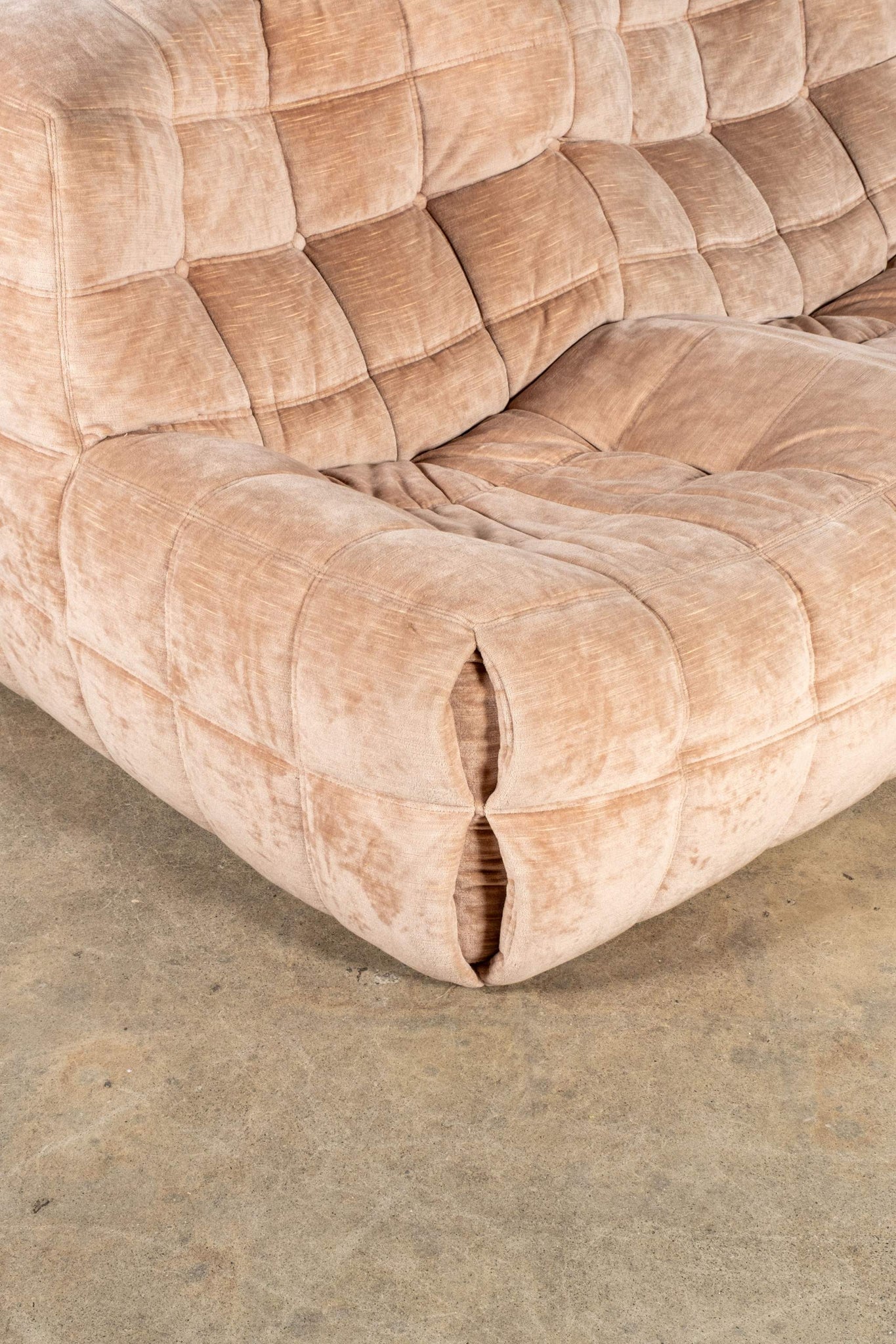 Kashima 3-Seater Sofa in Velvet