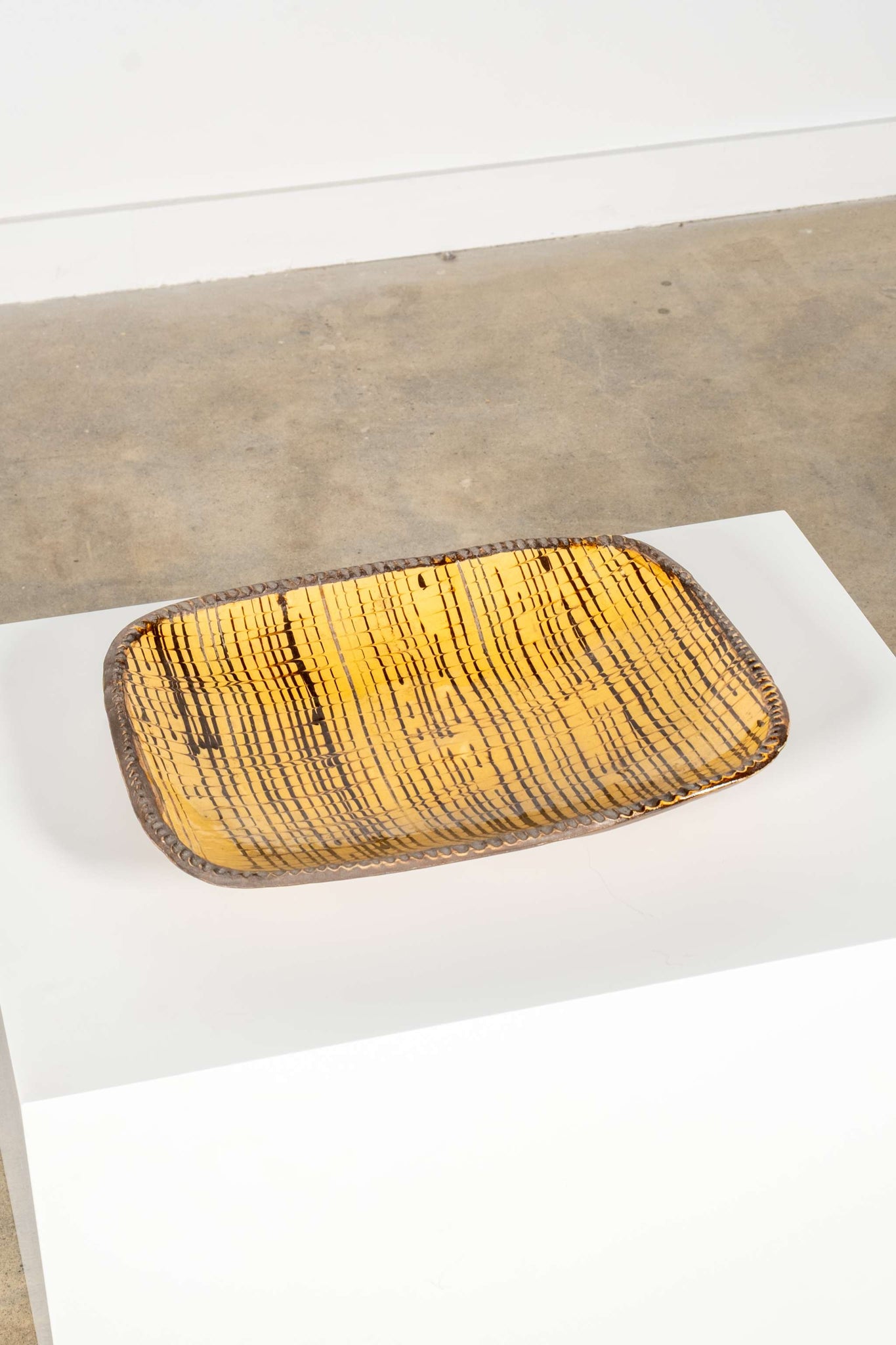 Large Rectangular Ceramic Serving Platter