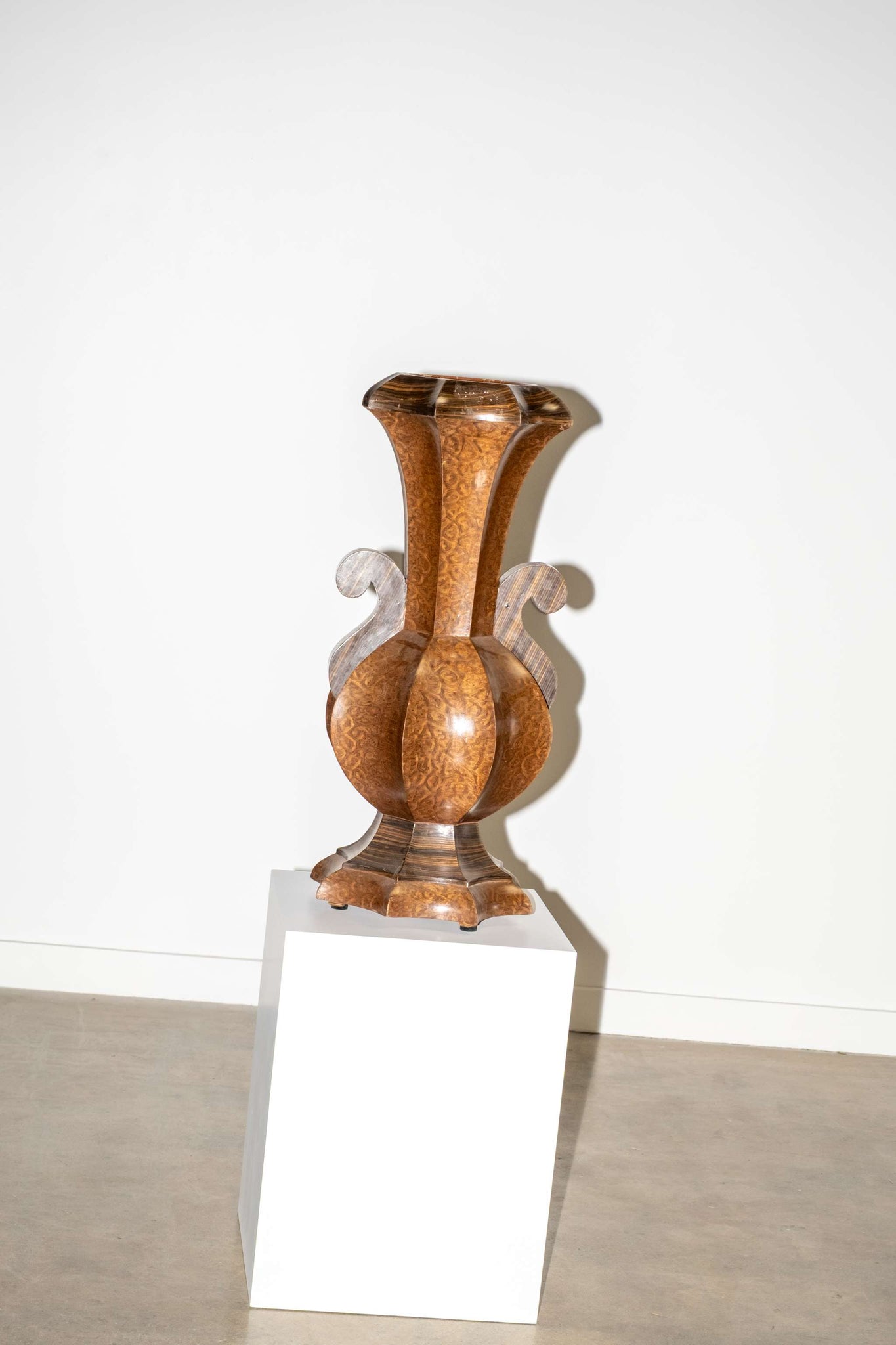 Large Wood Vase