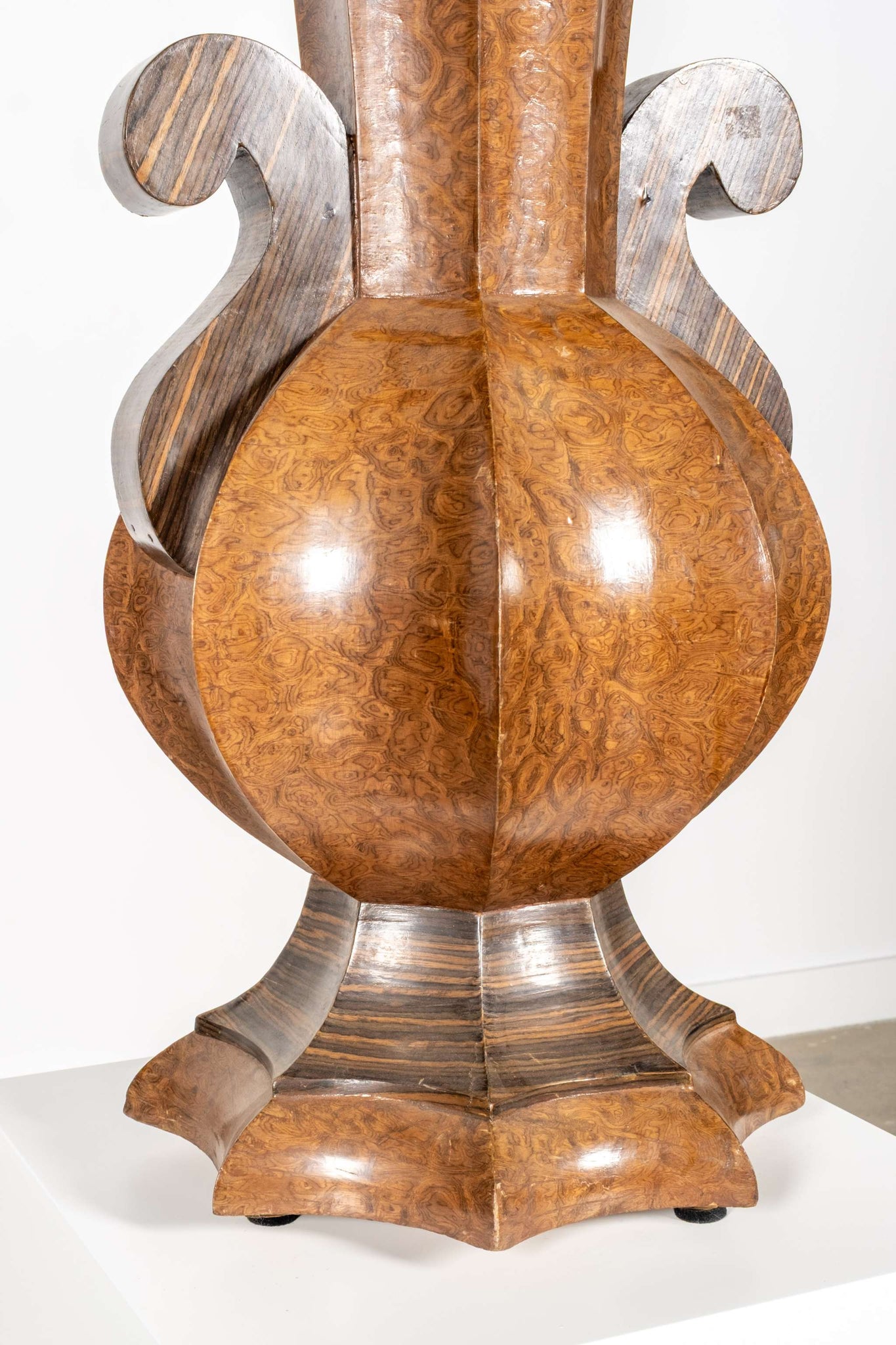 Large Wood Vase