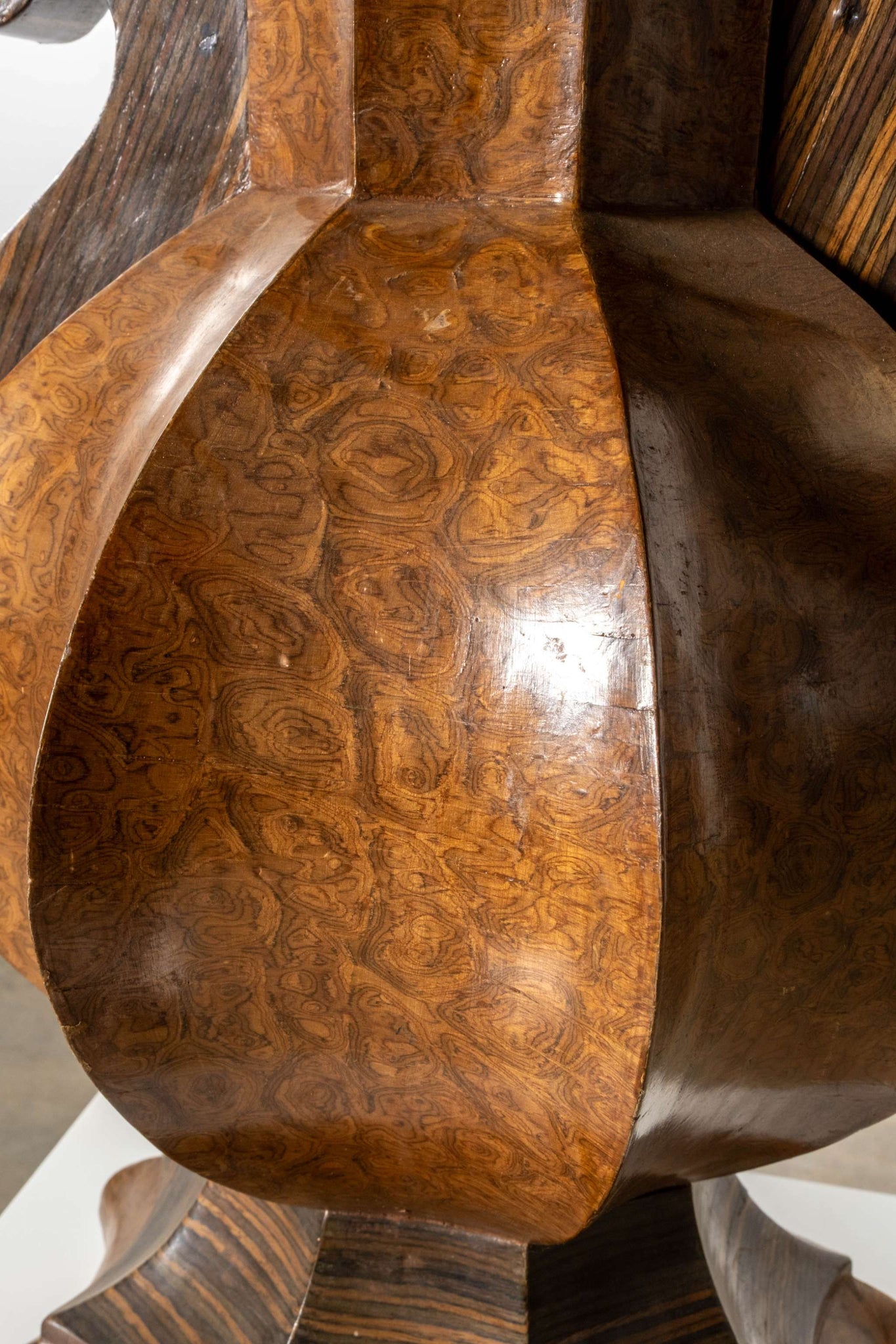 Large Wood Vase