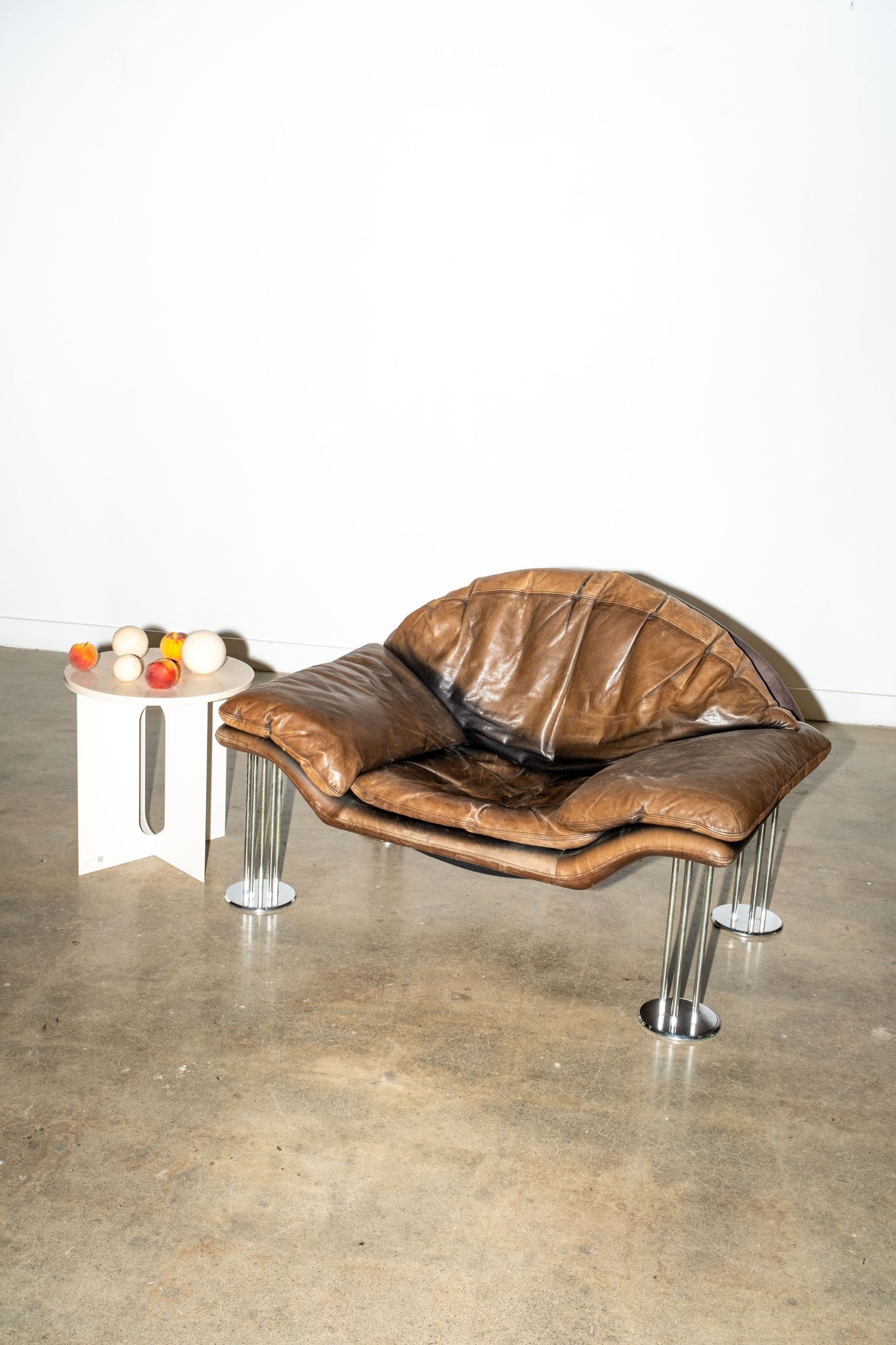 Leather Lounge Chair | Bonne Choice