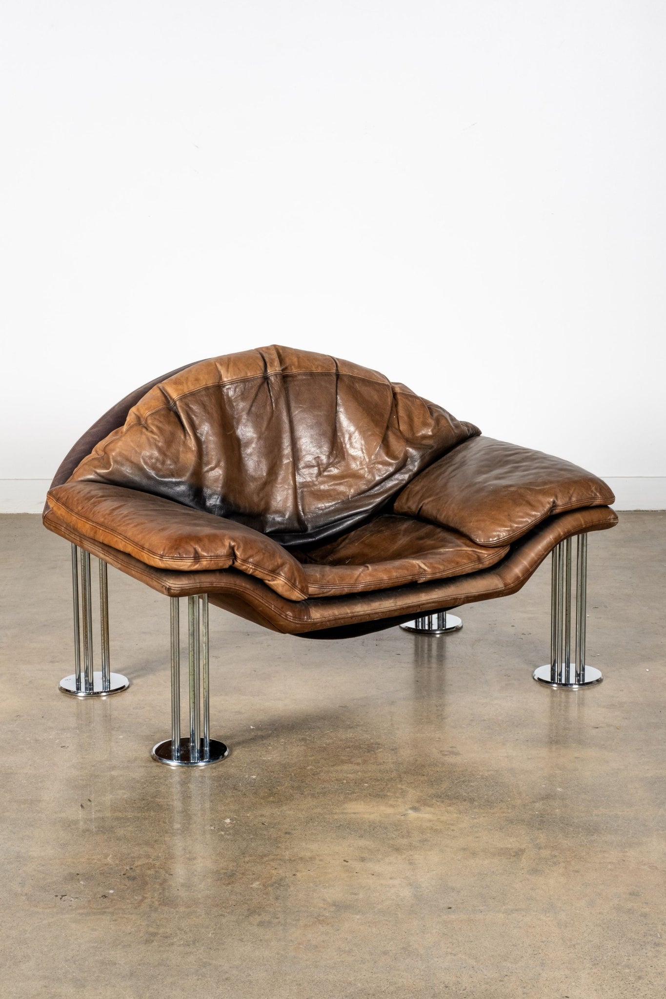 Leather Lounge Chair | Bonne Choice