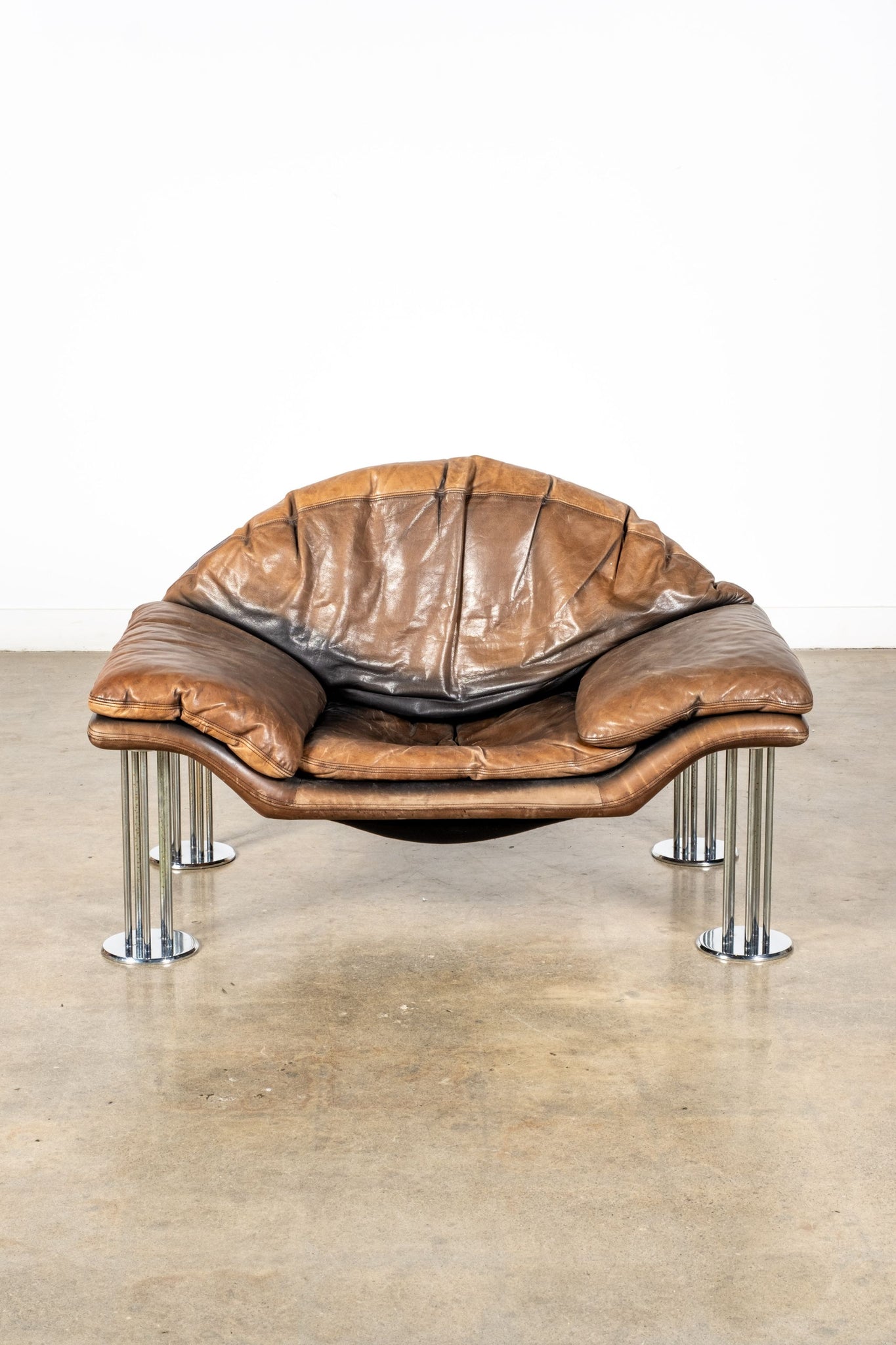 Leather Lounge Chair | Bonne Choice