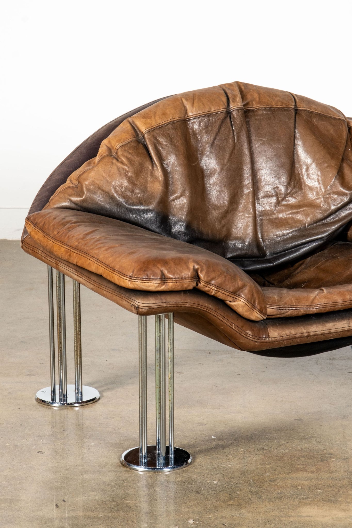 Leather Lounge Chair | Bonne Choice