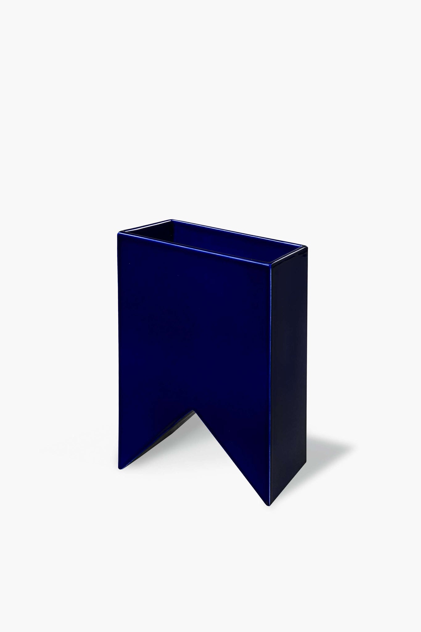 Dark Blue "Onda" Vase