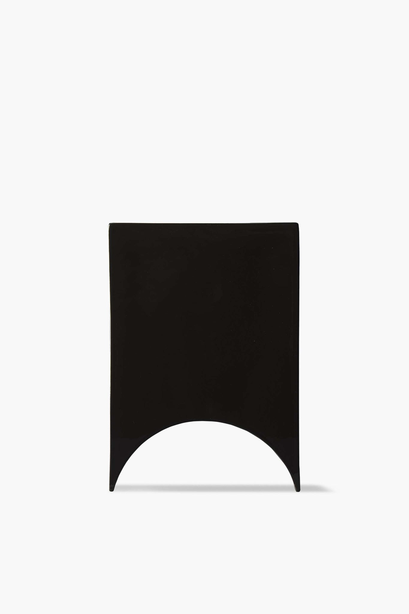 Black "Onda" Vase