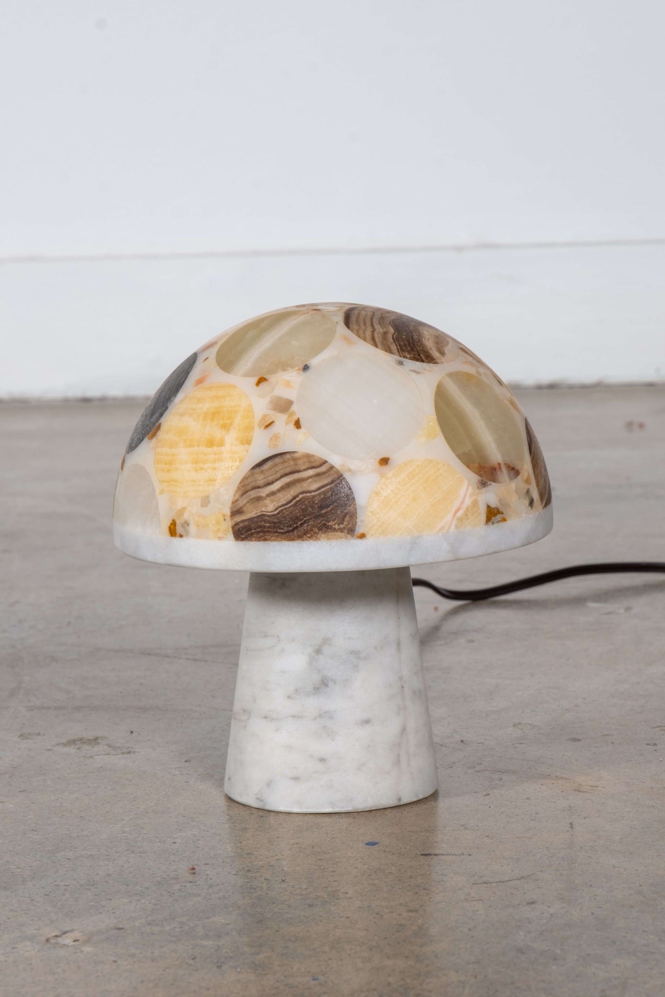 Marble Mushroom Lamp | Bonne Choice