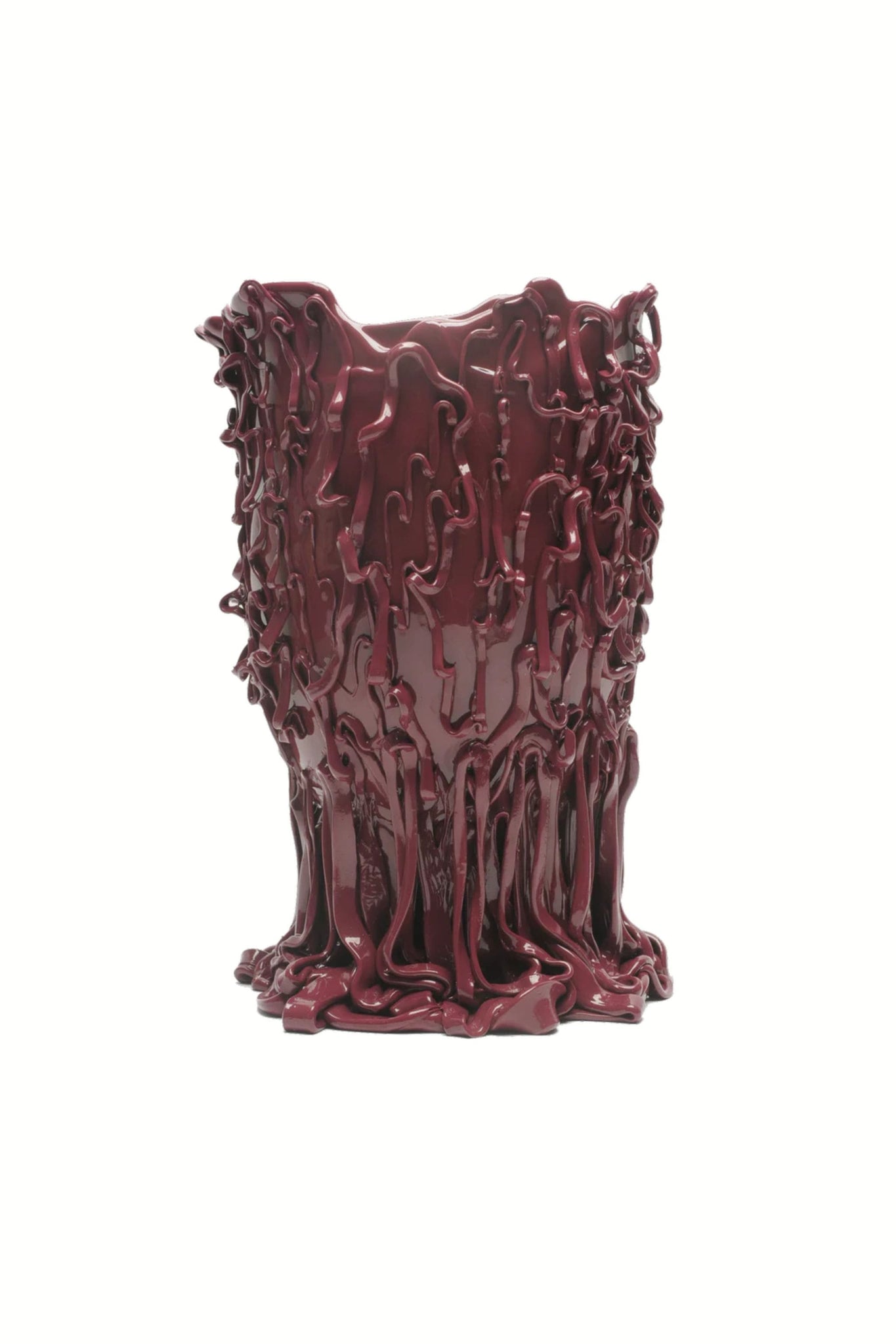 Corsi Medusa Vase (Large), Matte Cherry by Gaetano Pesce | Bonne Choice