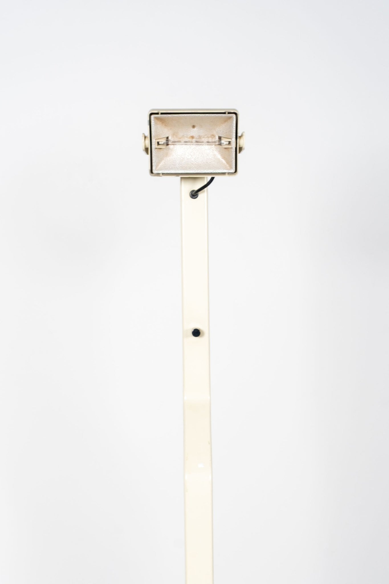 Vintage Metal Floor Lamp, White | Bonne Choice