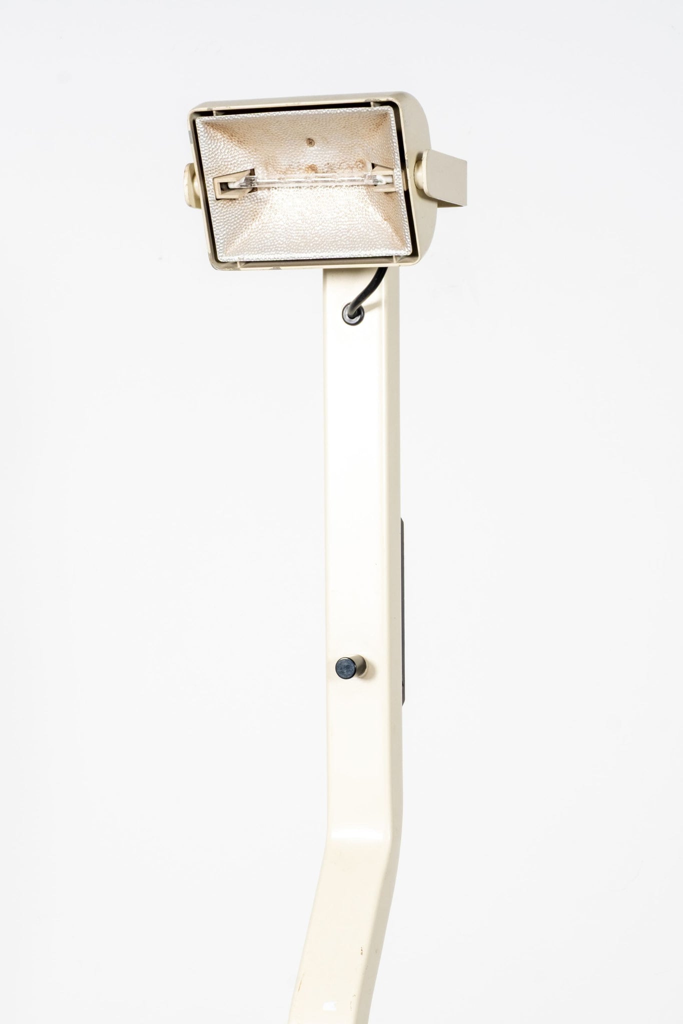 Vintage Metal Floor Lamp, White | Bonne Choice