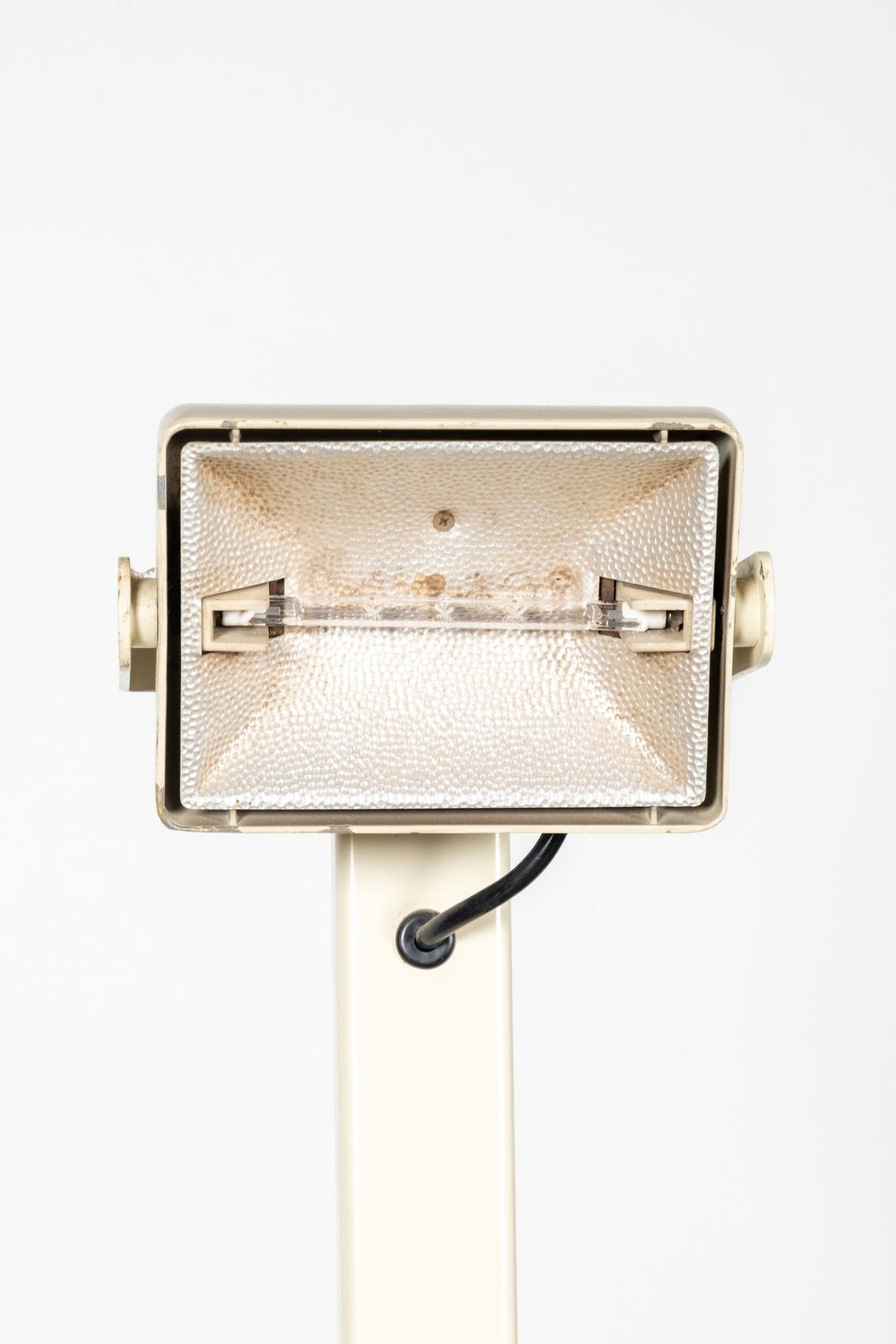 Vintage Metal Floor Lamp, White | Bonne Choice