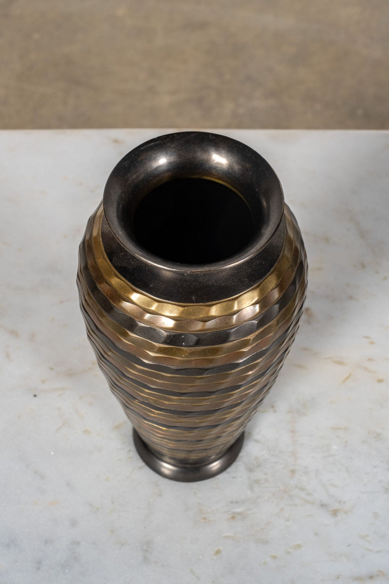 Metal Vase Brass | Bonne Choice