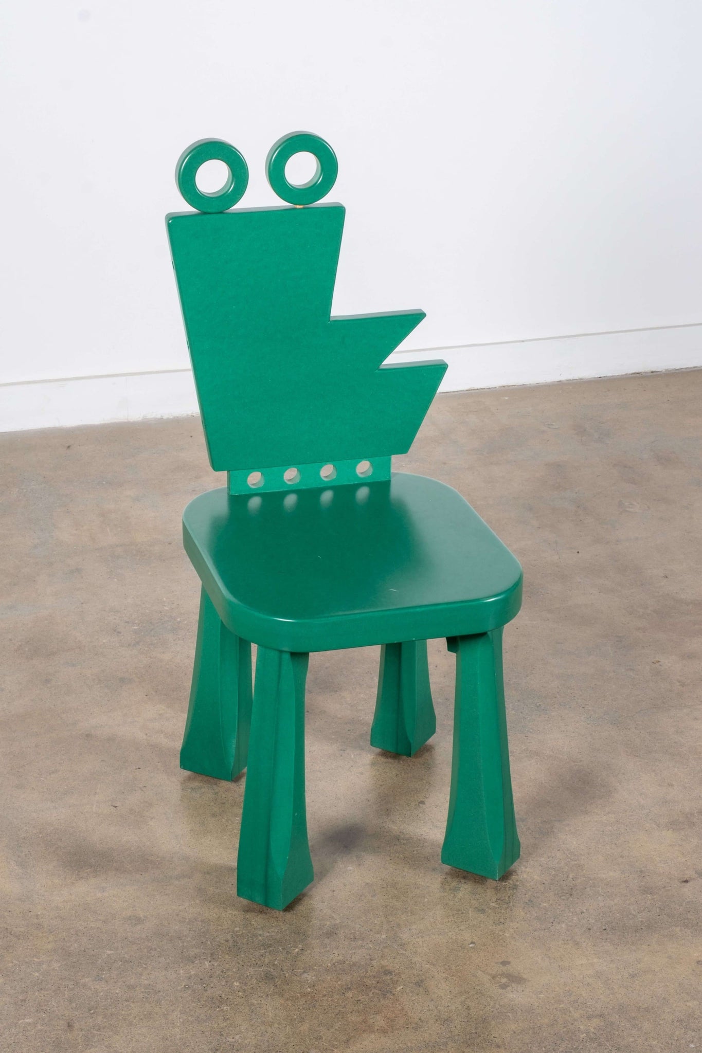 Miro Wood Chair, Green | Bonne Choice