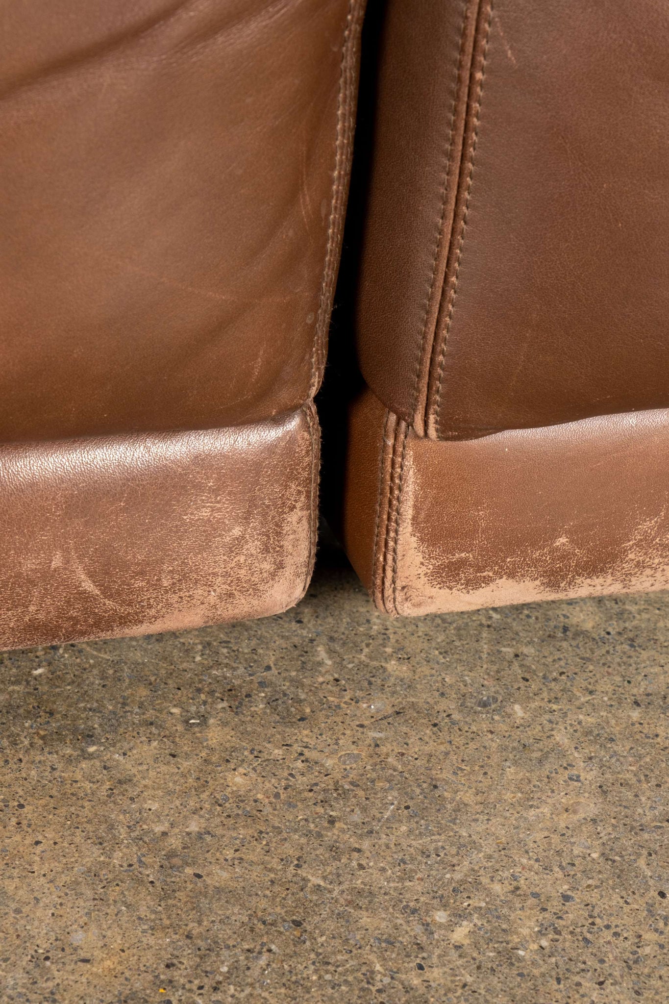 Modular Leather Sofa Set