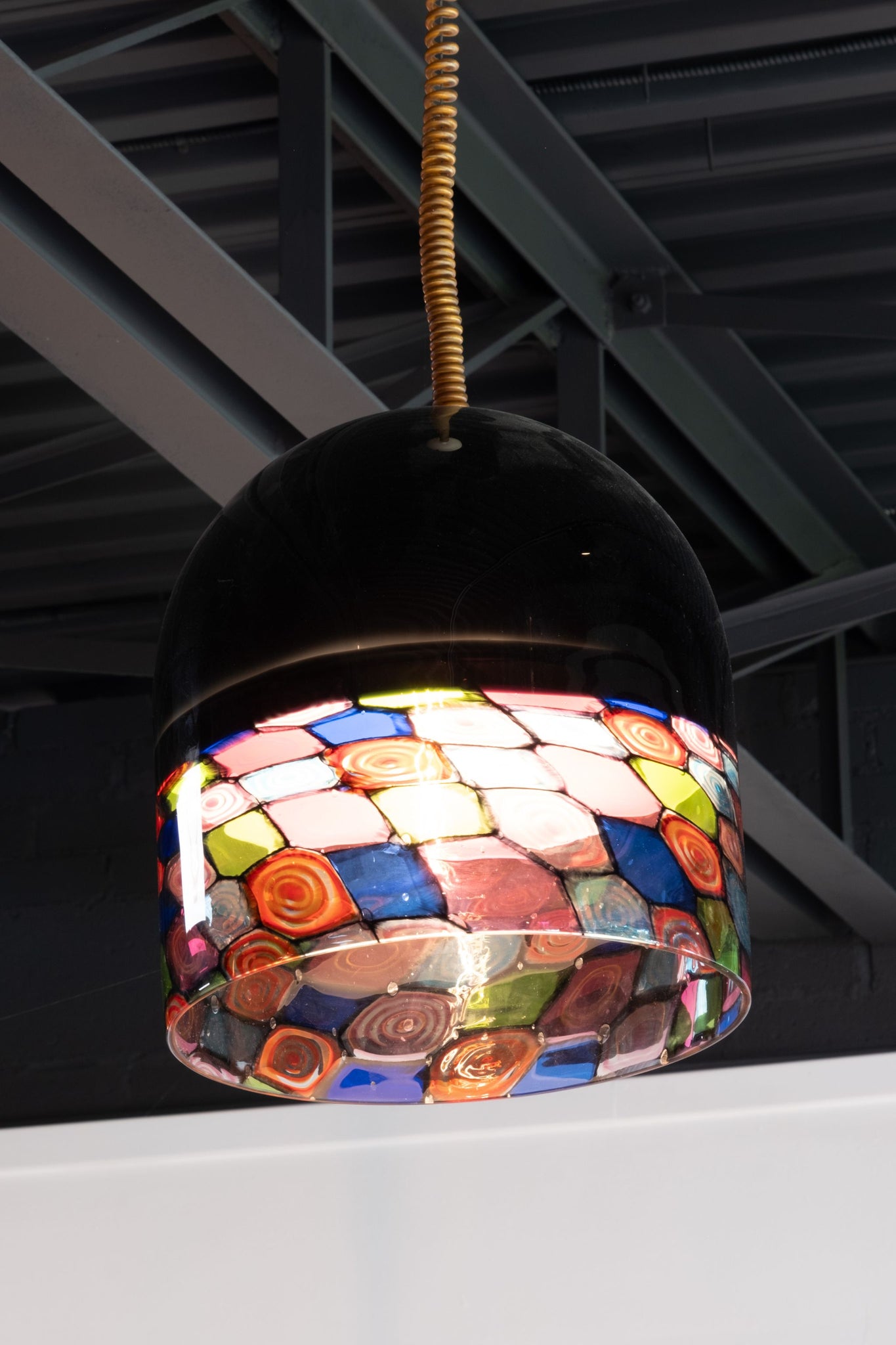 Vintage Murano Glass Pendant Light | Bonne Choice