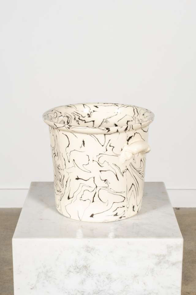 Nina Ceramic Ice Bucket