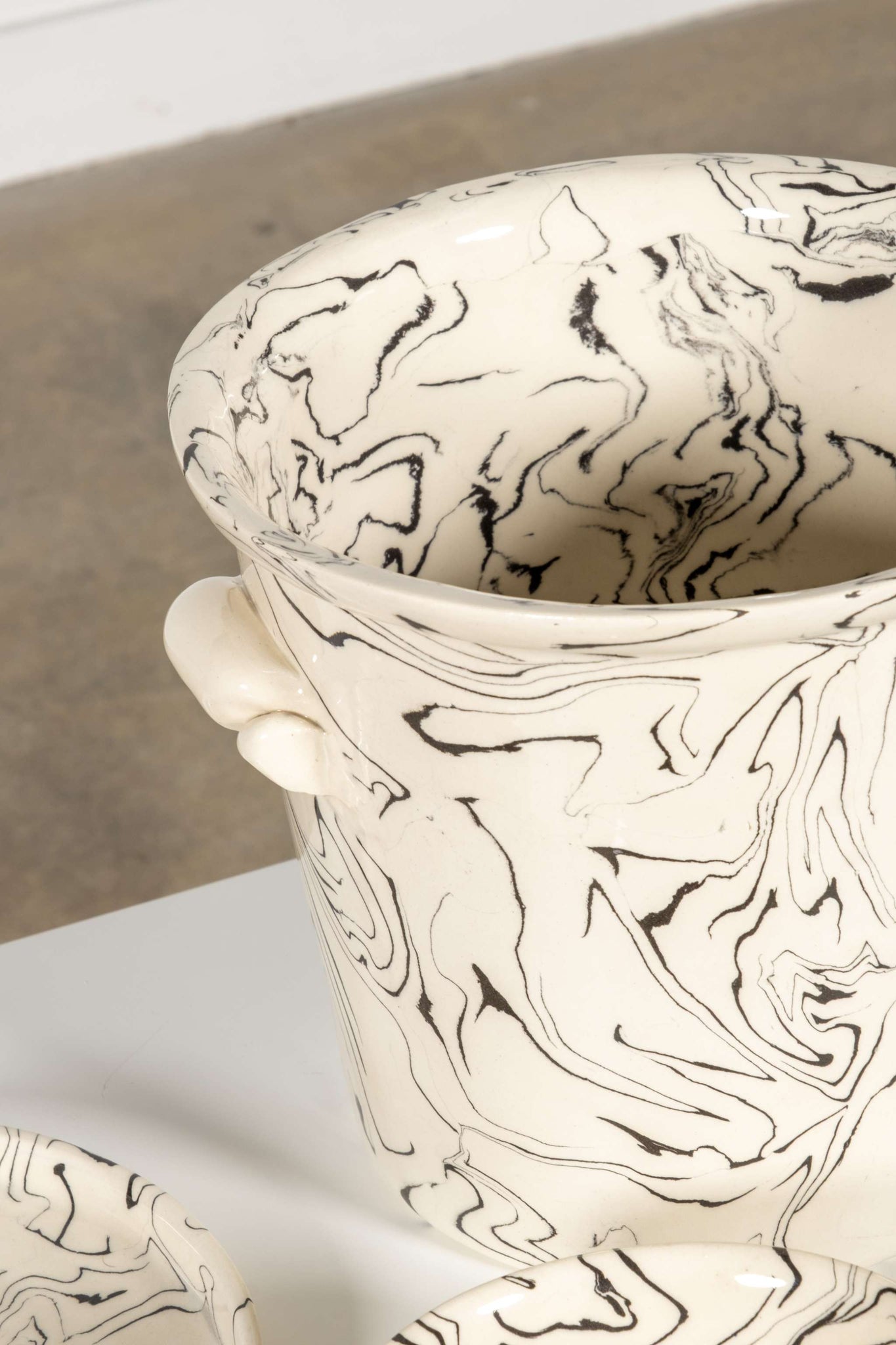 Nina Ceramic Ice Bucket