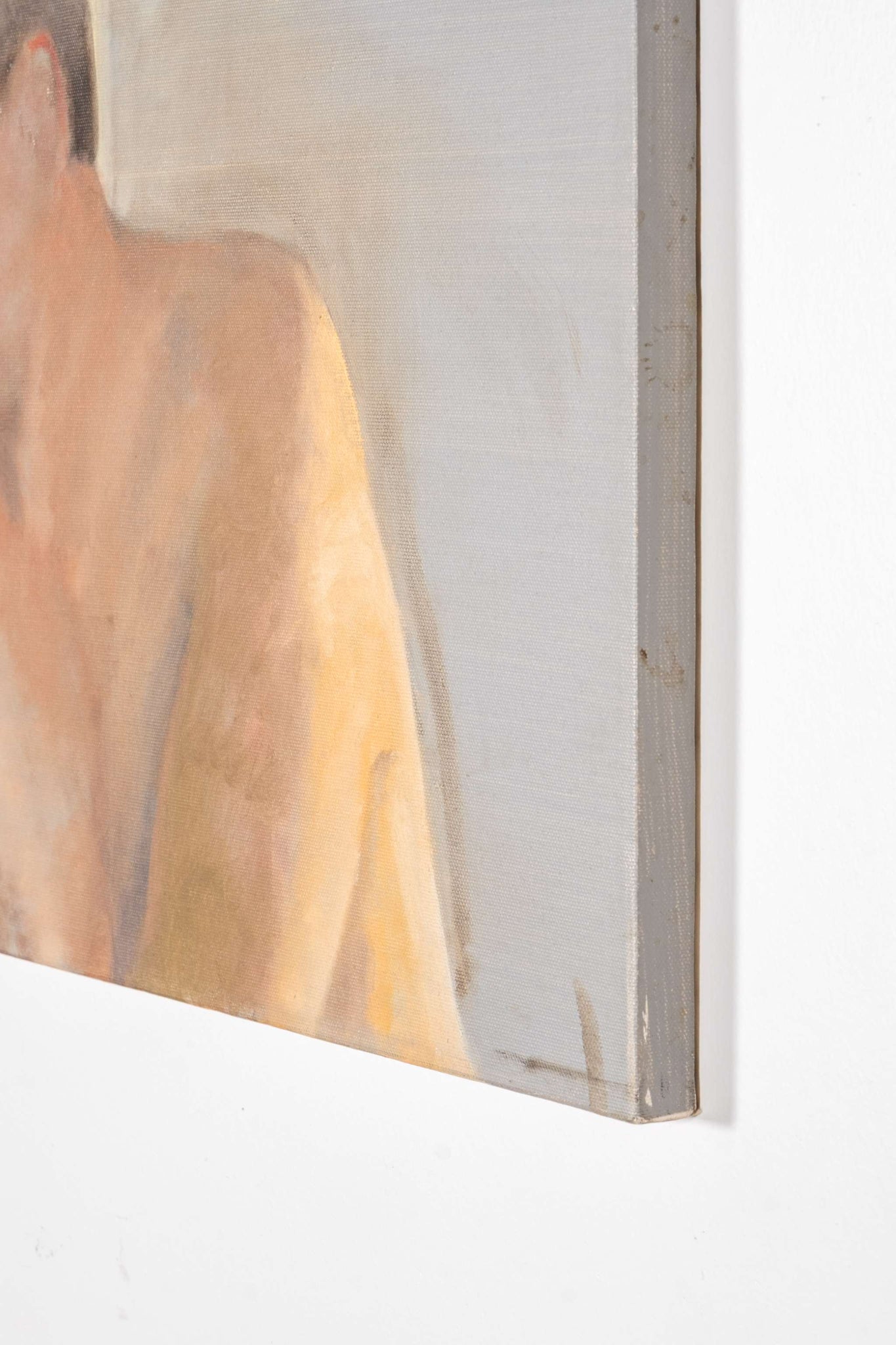 Nude Male Figure in Thought