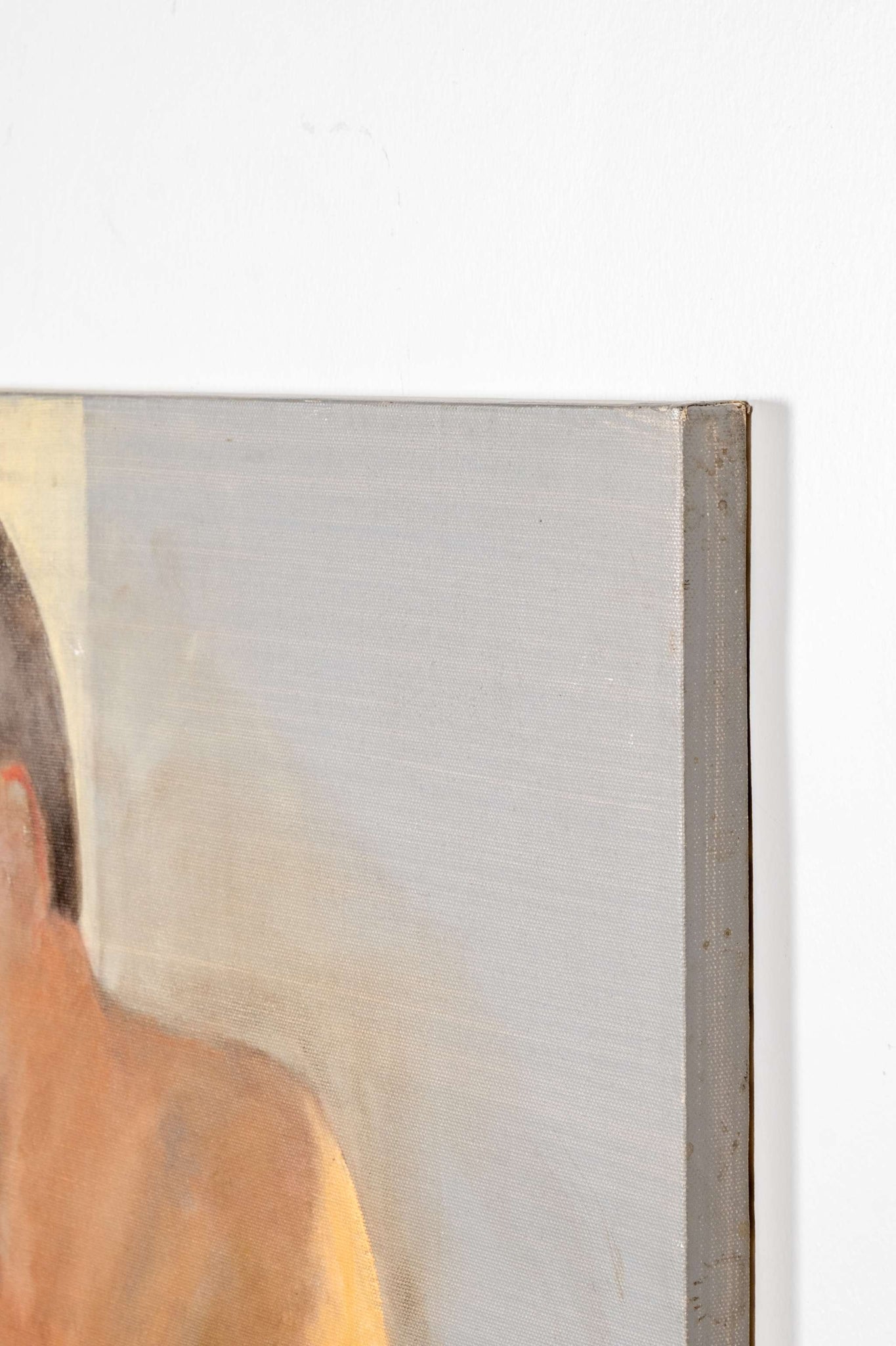 Nude Male Figure in Thought