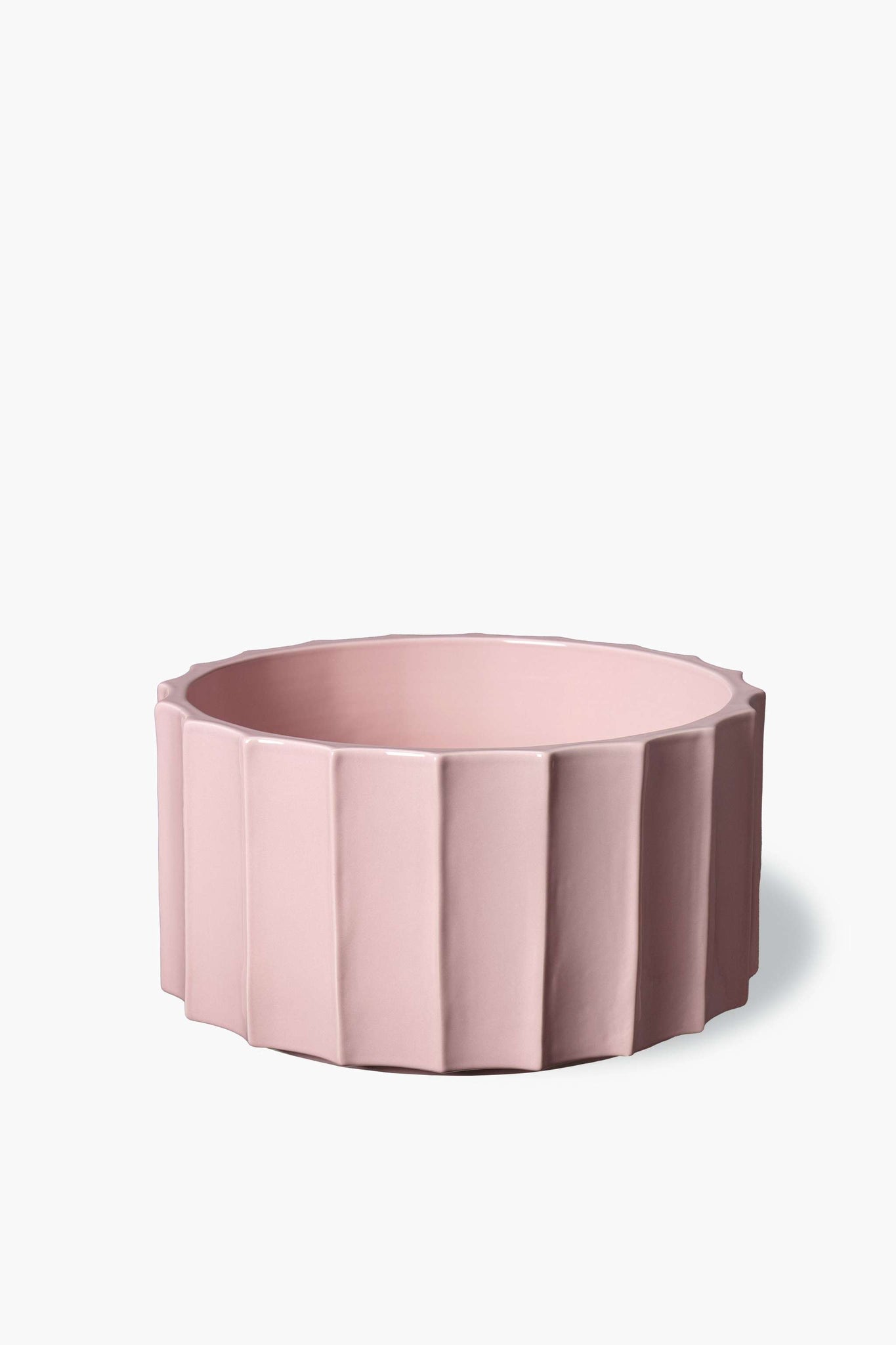 Short Column Vase, Rosa