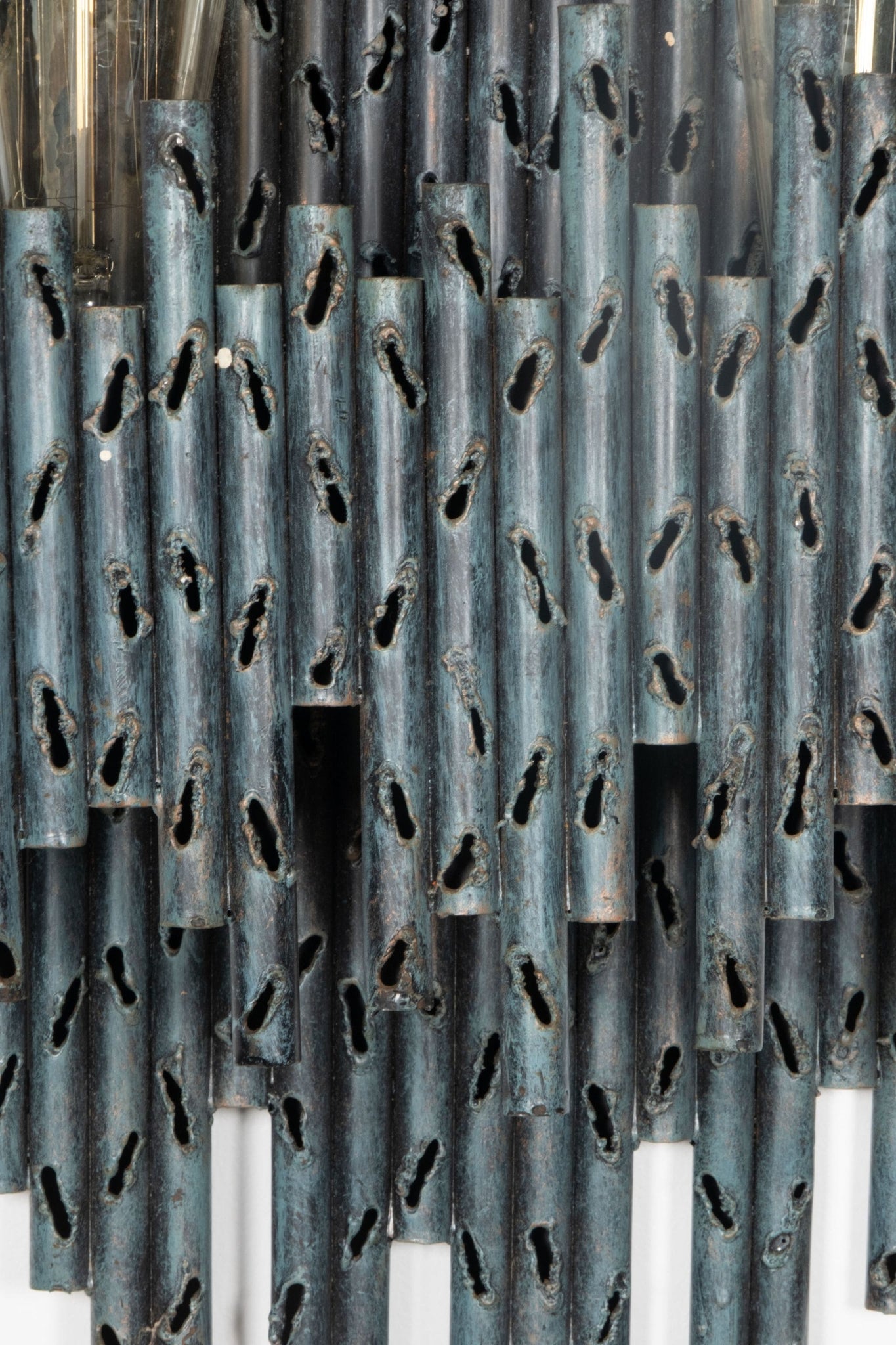 Pair of Brutalist Wall Sconces by Marcello Fantoni | Bonne Choice