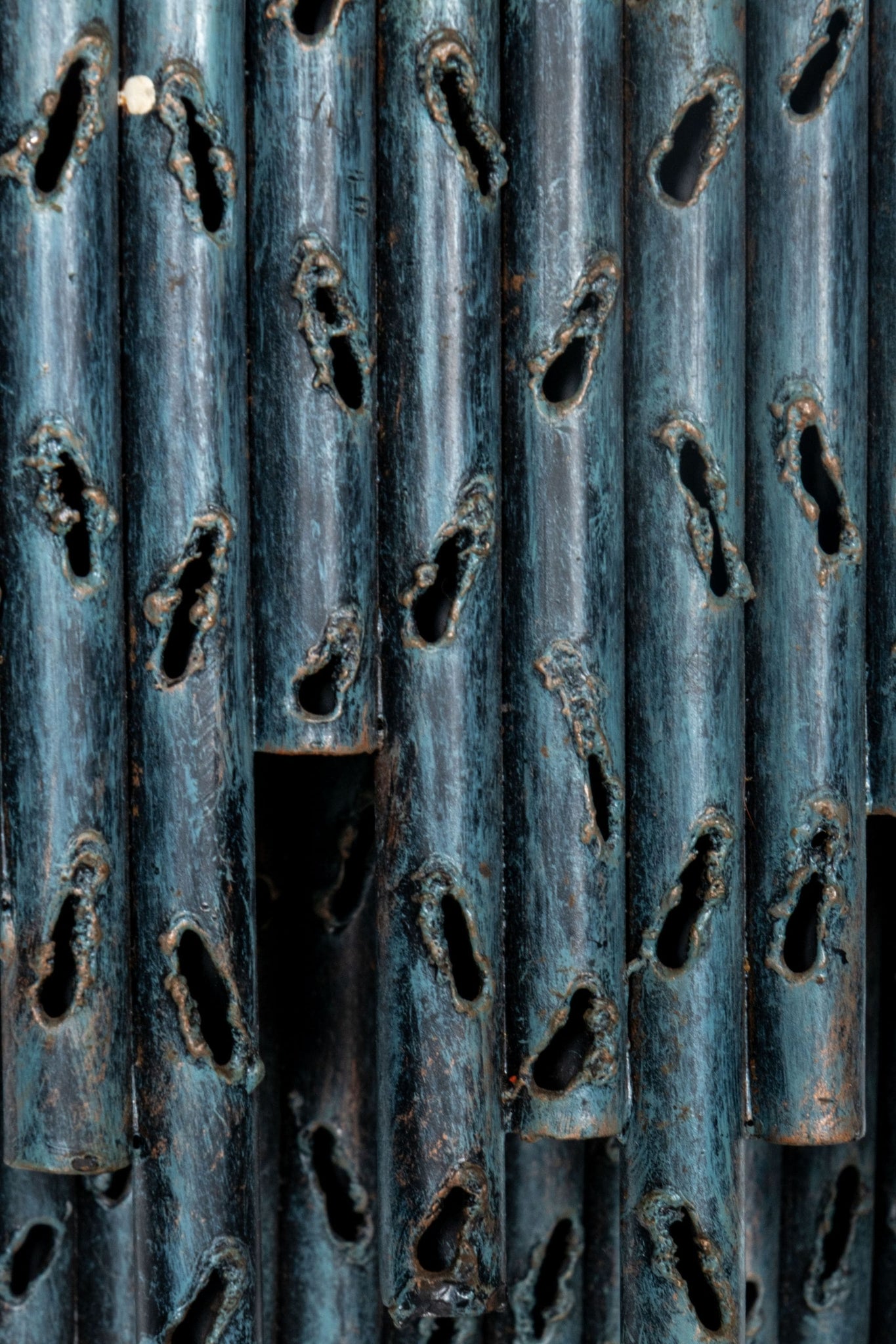Pair of Brutalist Wall Sconces by Marcello Fantoni | Bonne Choice