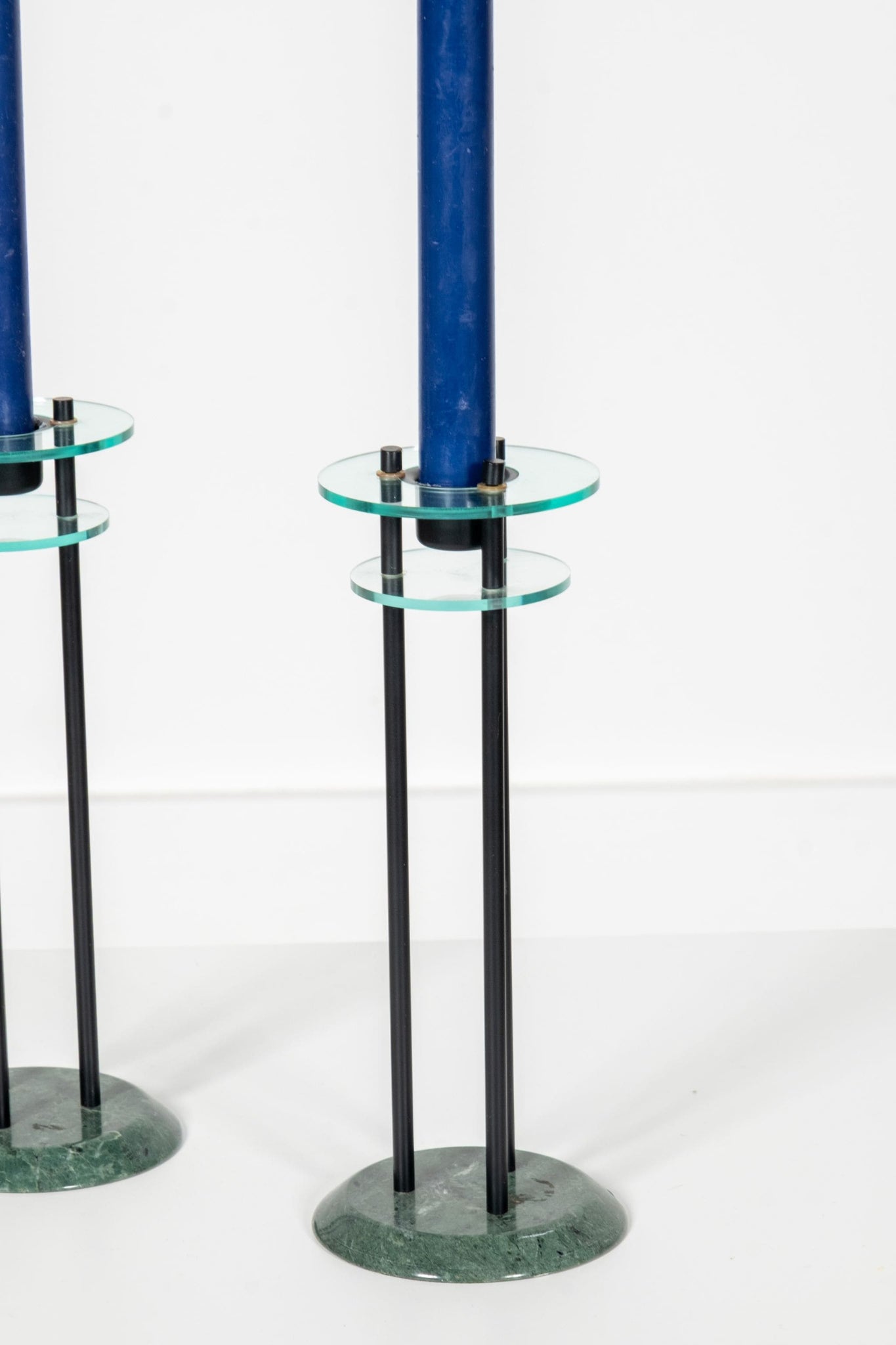 Vintage Pair of Memphis Candlesticks | Bonne Choice