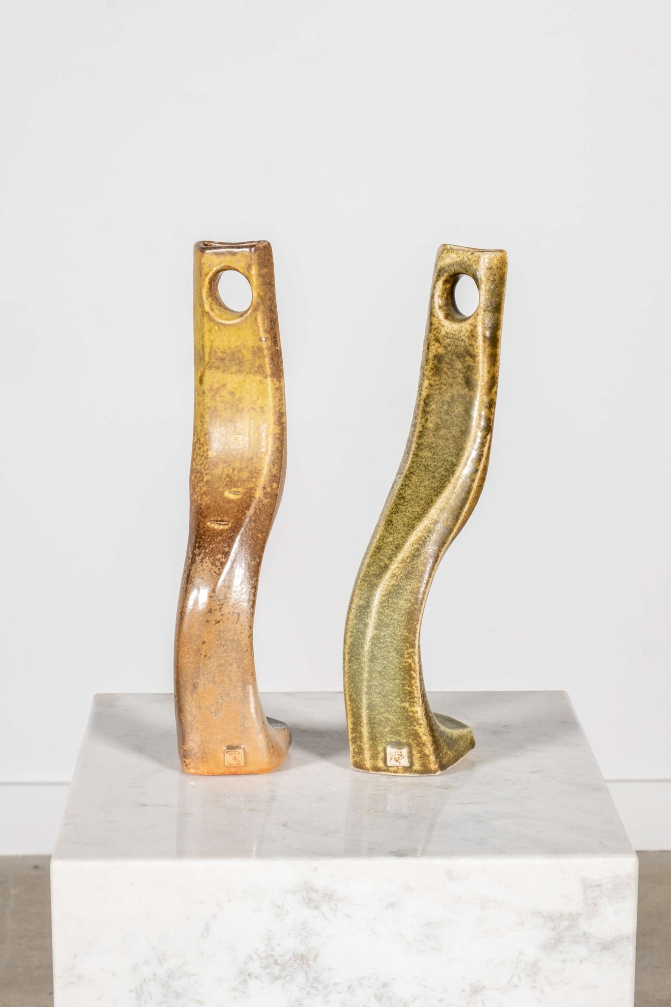 Paolo Soleri Ceramic Sculpture, Yellow