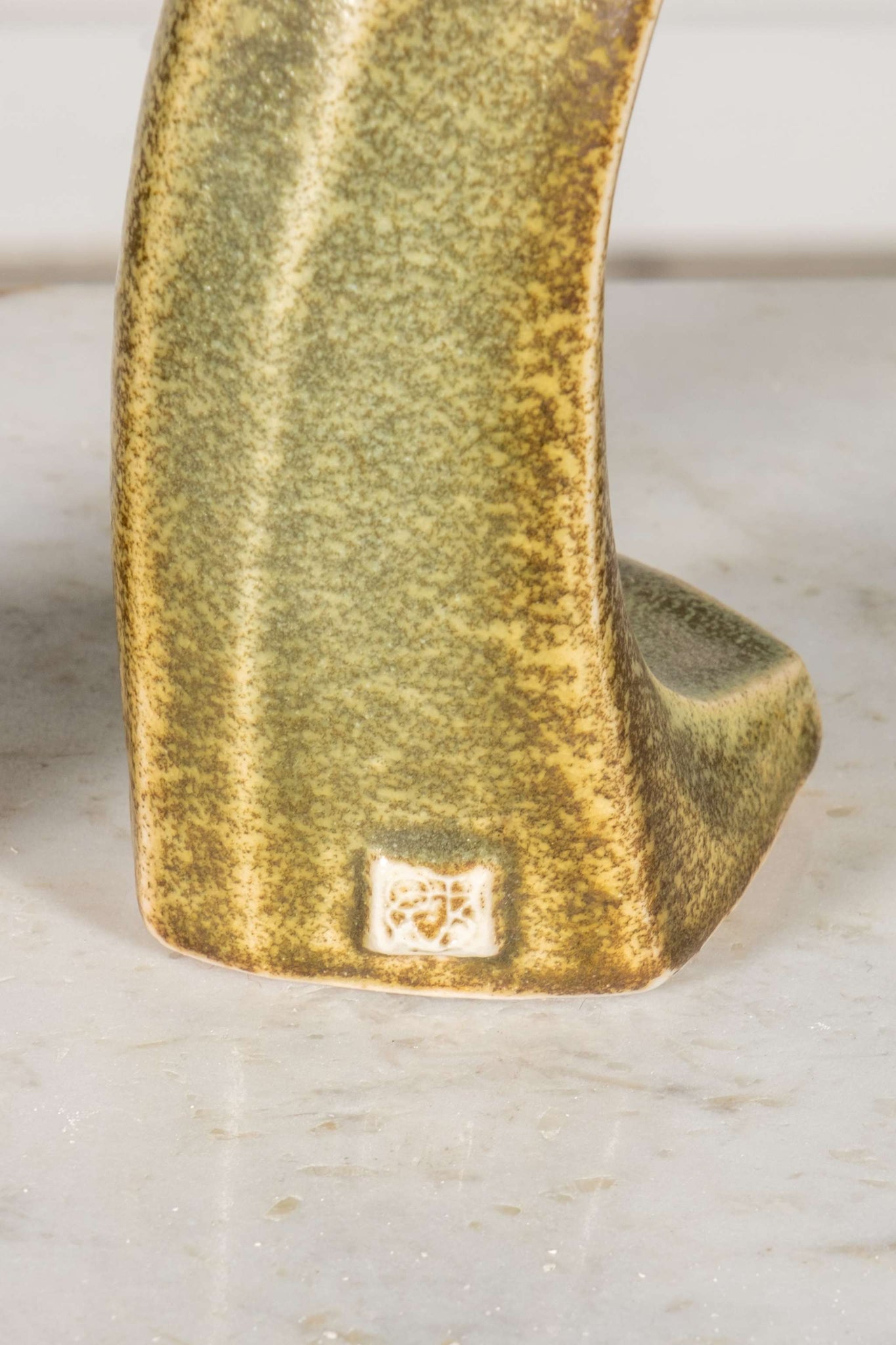 Paolo Soleri Ceramic Sculpture, Green