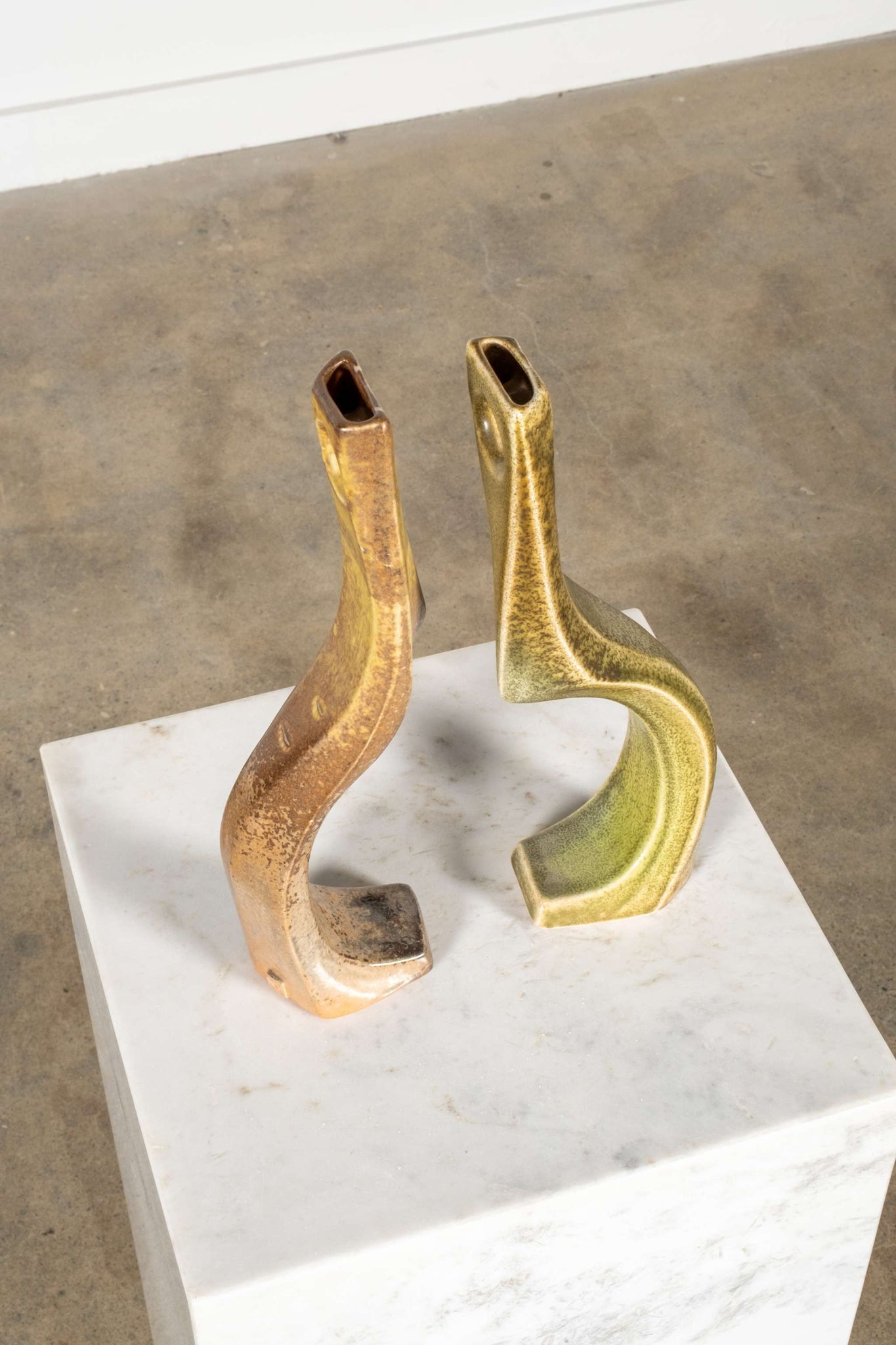 Paolo Soleri Ceramic Sculpture, Yellow
