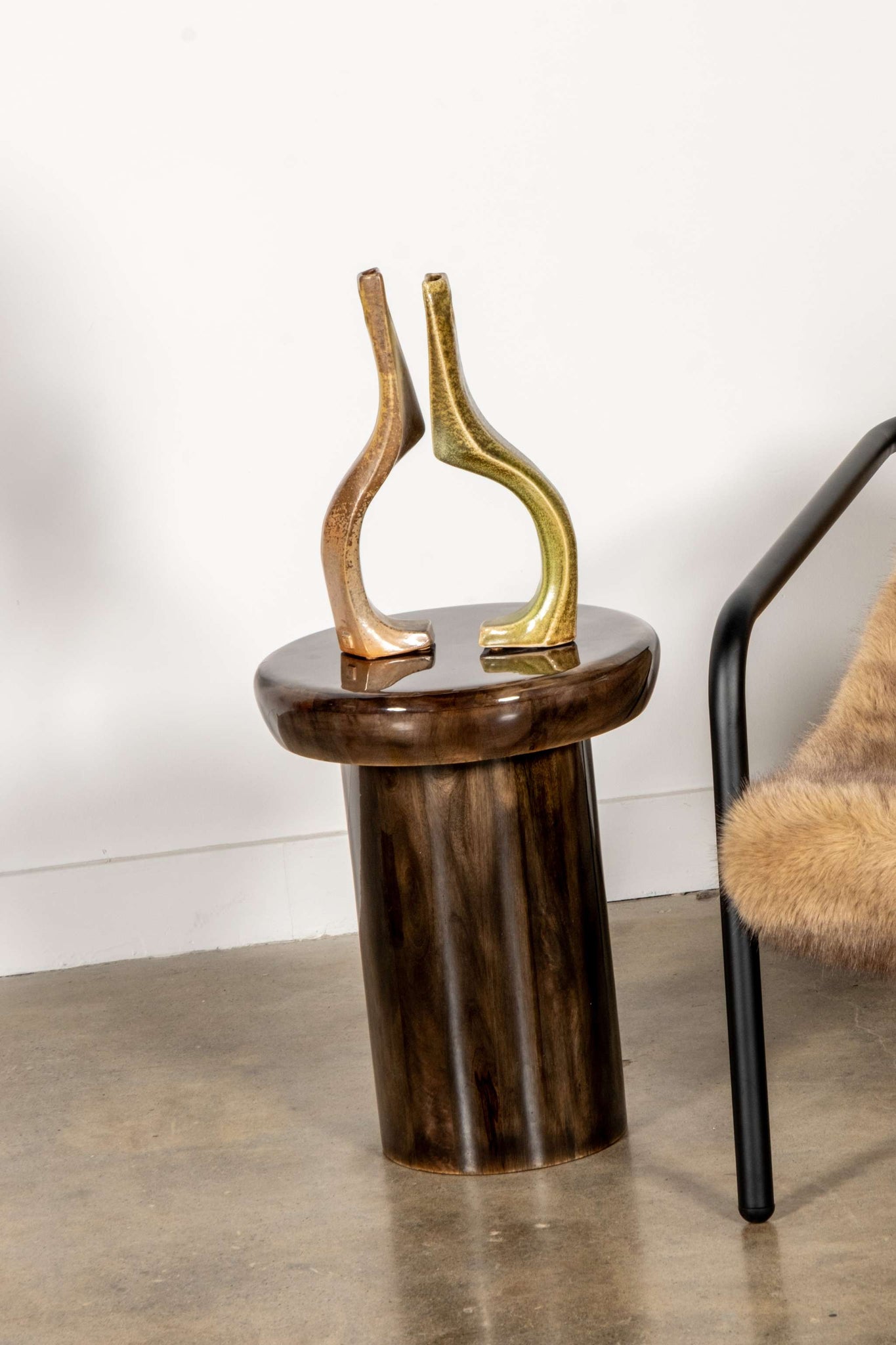 Paolo Soleri Ceramic Sculpture, Yellow