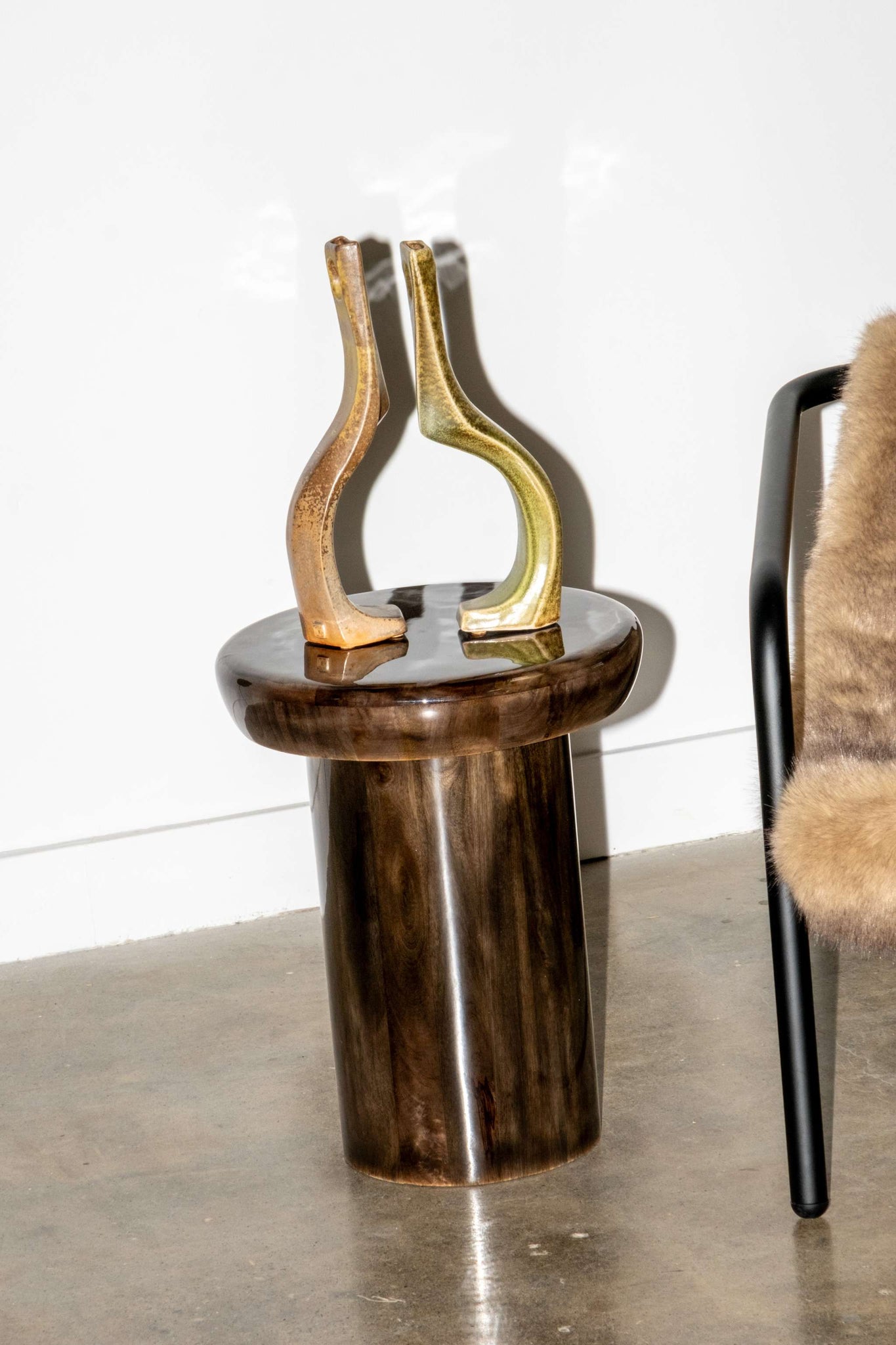 Paolo Soleri Ceramic Sculpture, Green