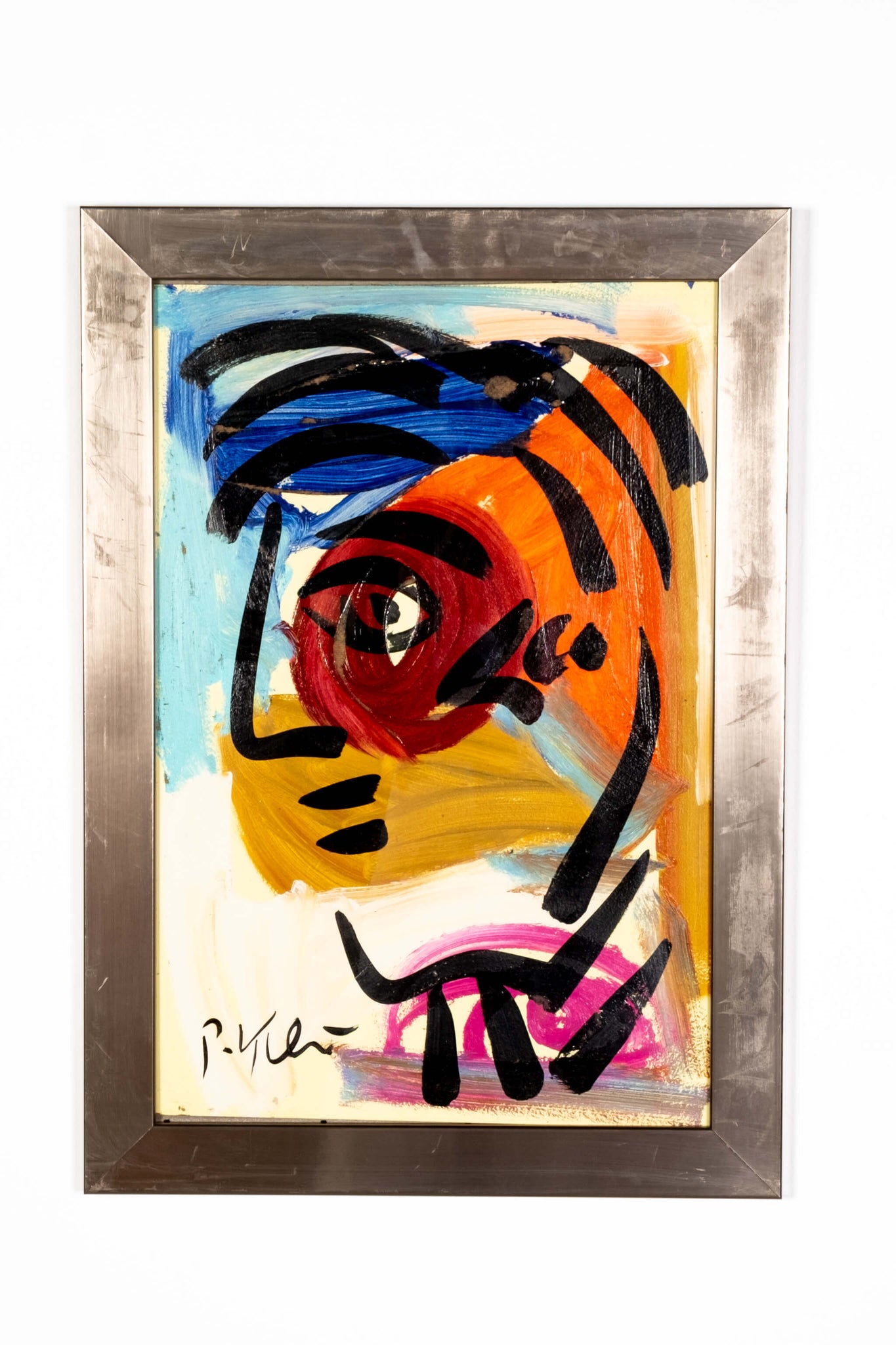 Peter Keil Portrait, silver frame 1