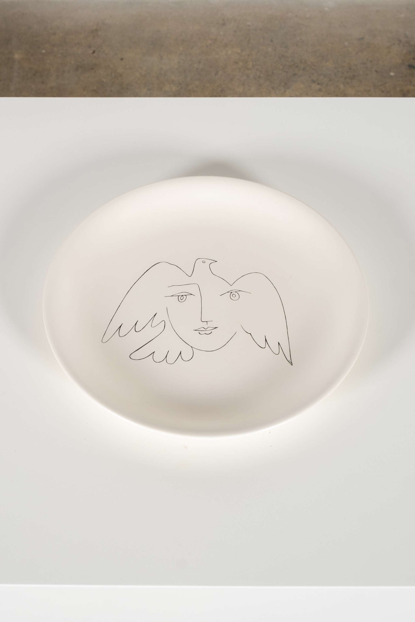 Picasso Japanese Exhibition Plate