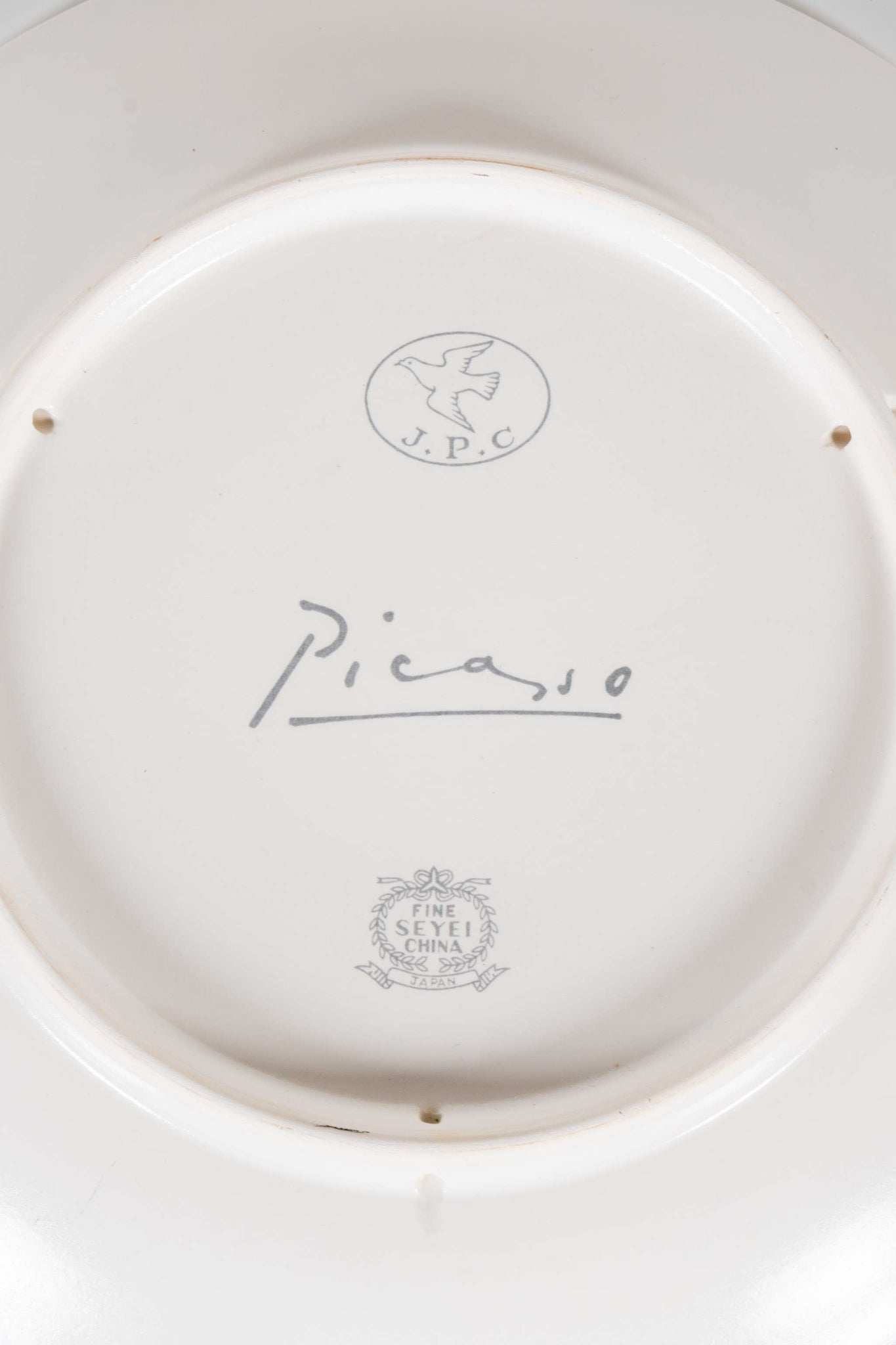 Picasso Japanese Exhibition Plate