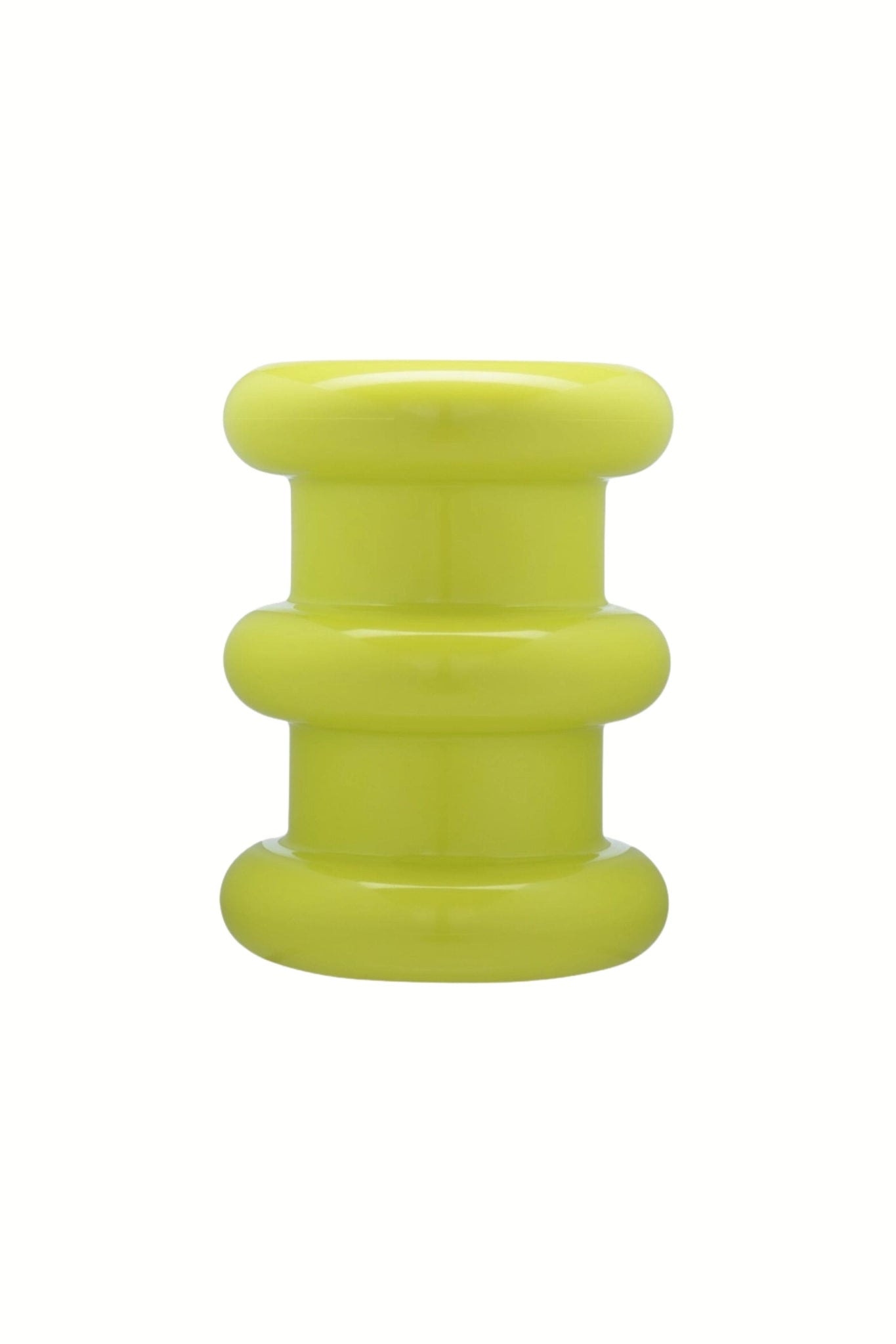 Kartell Pilastro Side Table by Ettore Sottsass in Green | Bonne Choice