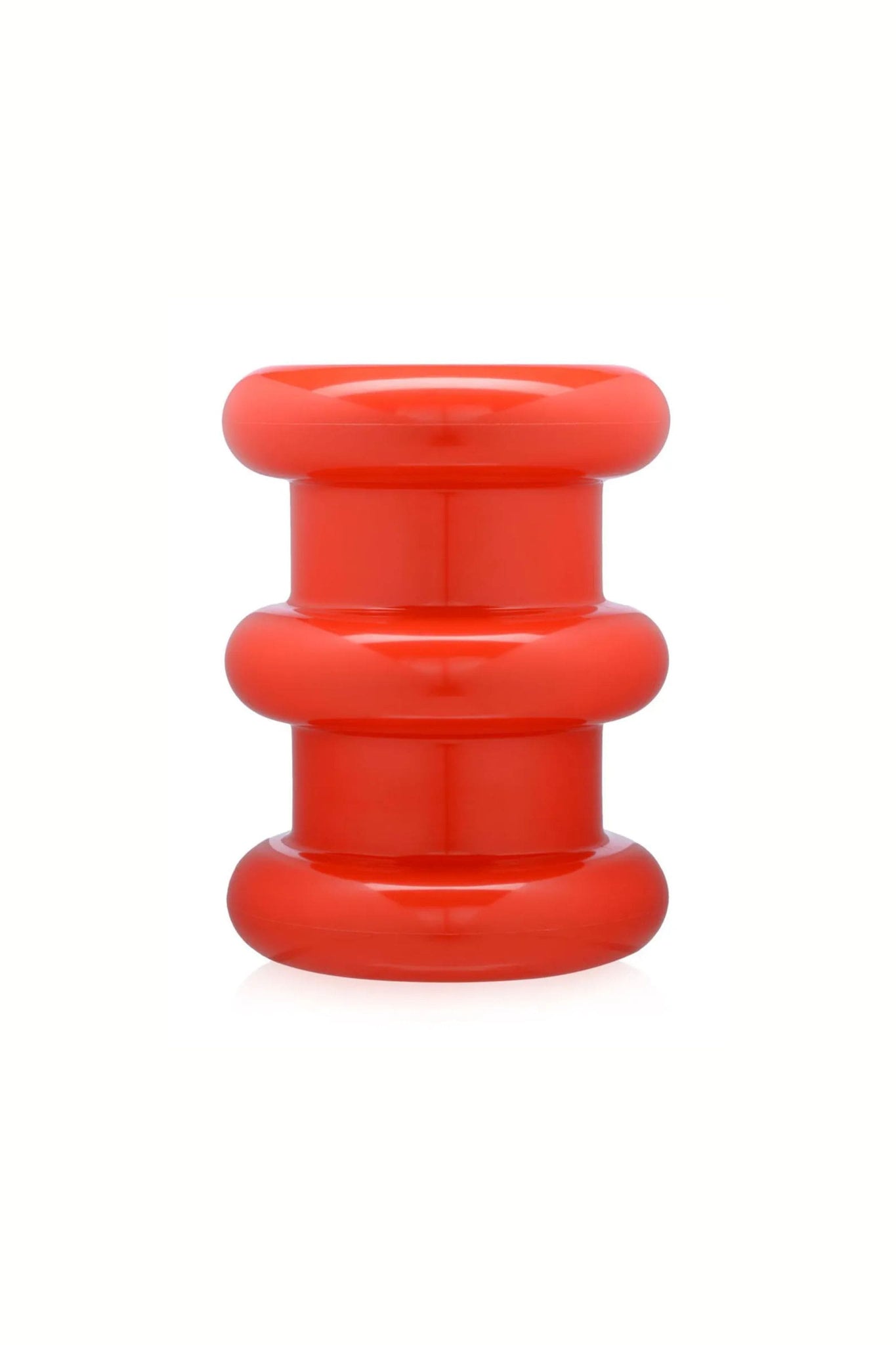 Kartell Pilastro Side Table by Ettore Sottsass in Red | Bonne Choice