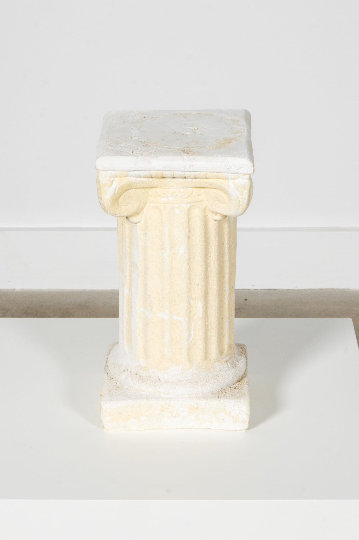 Plaster Tabletop Column, Small | Bonne Choice