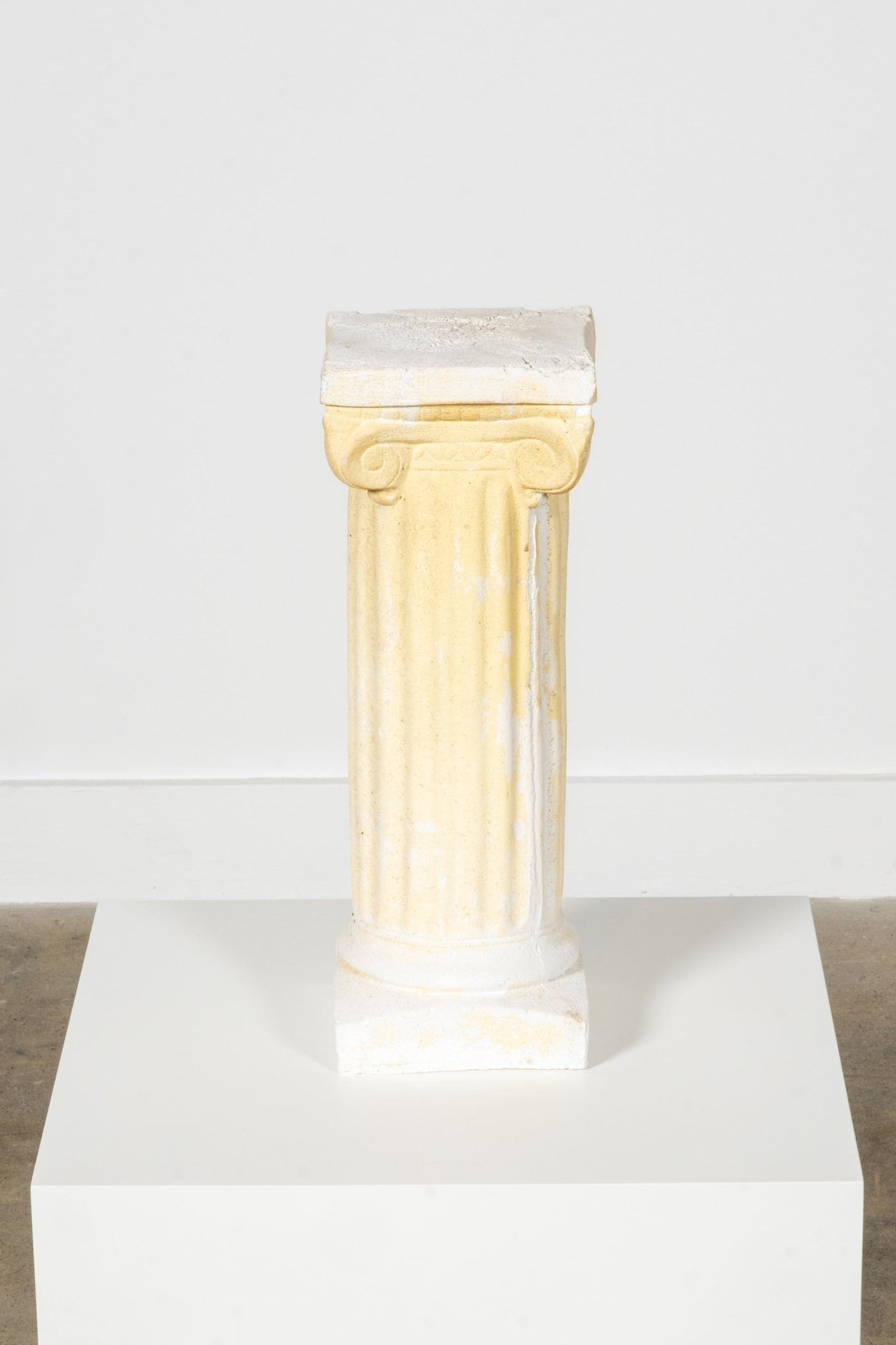 Plaster Tabletop Column, Tall 1 | Bonne Choice