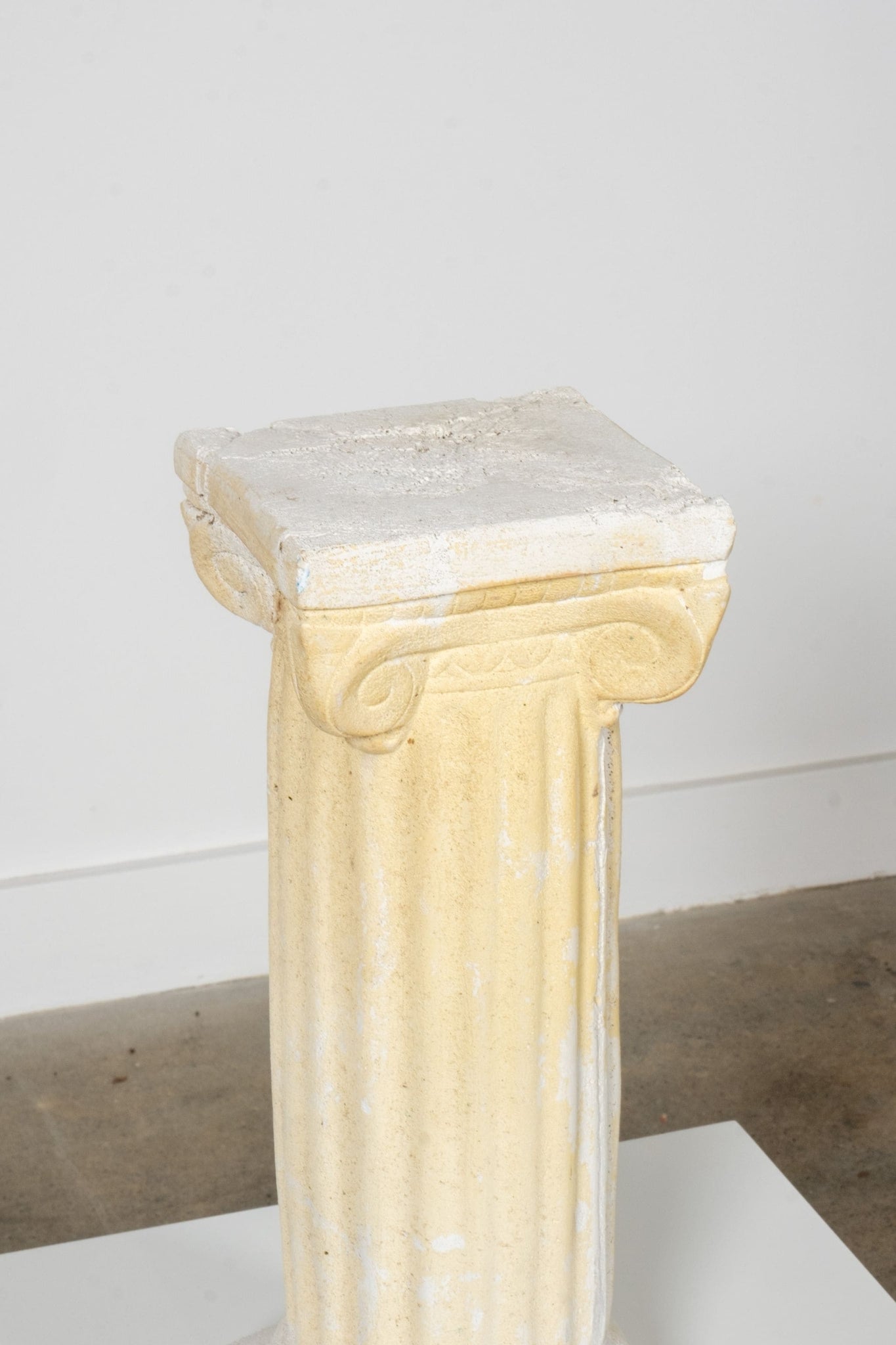 Plaster Tabletop Column, Tall 1 | Bonne Choice