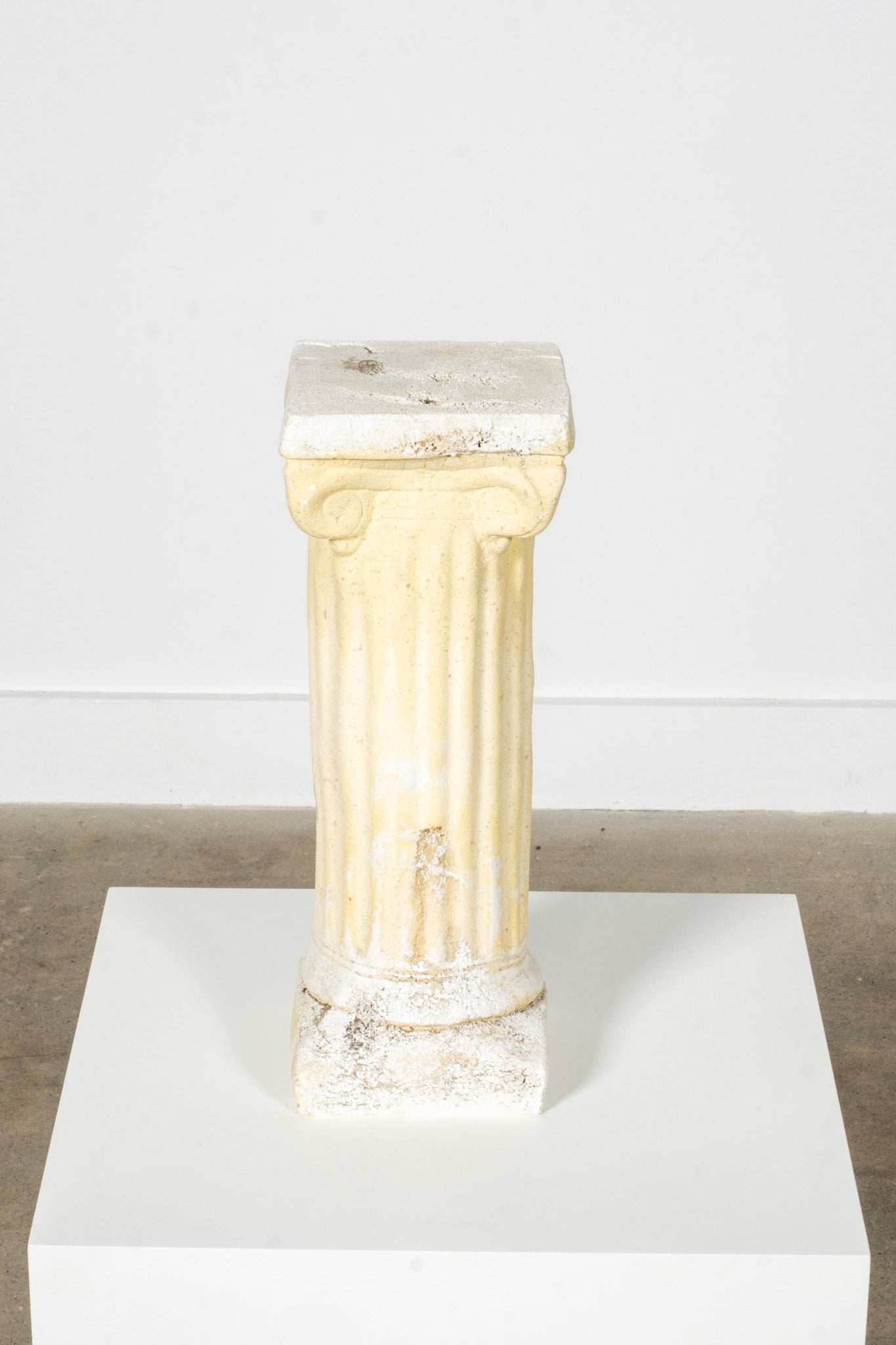 Plaster Tabletop Column, Tall 2 | Bonne Choice
