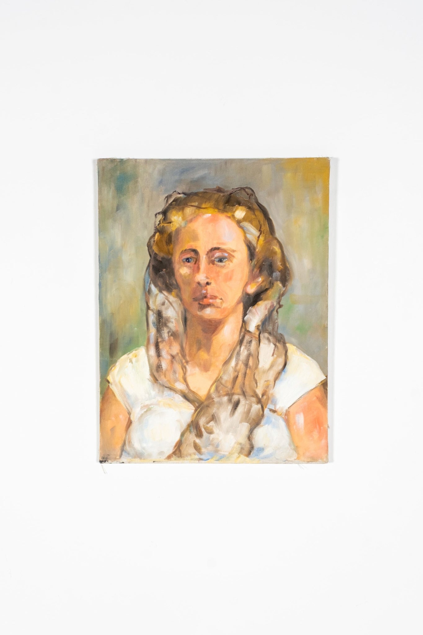 Vintage Portrait of a Veiled Woman | Bonne Choice