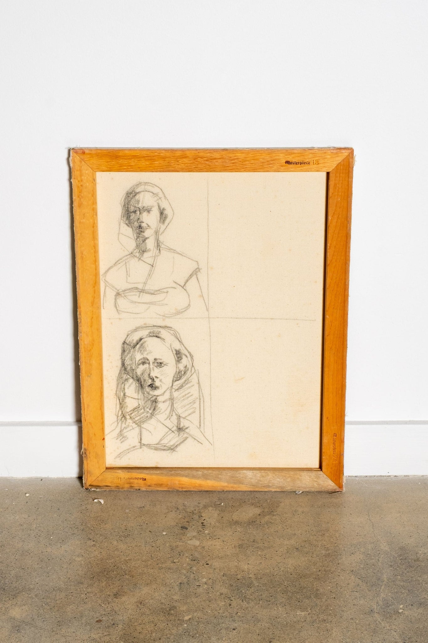 Vintage Portrait of a Veiled Woman | Bonne Choice