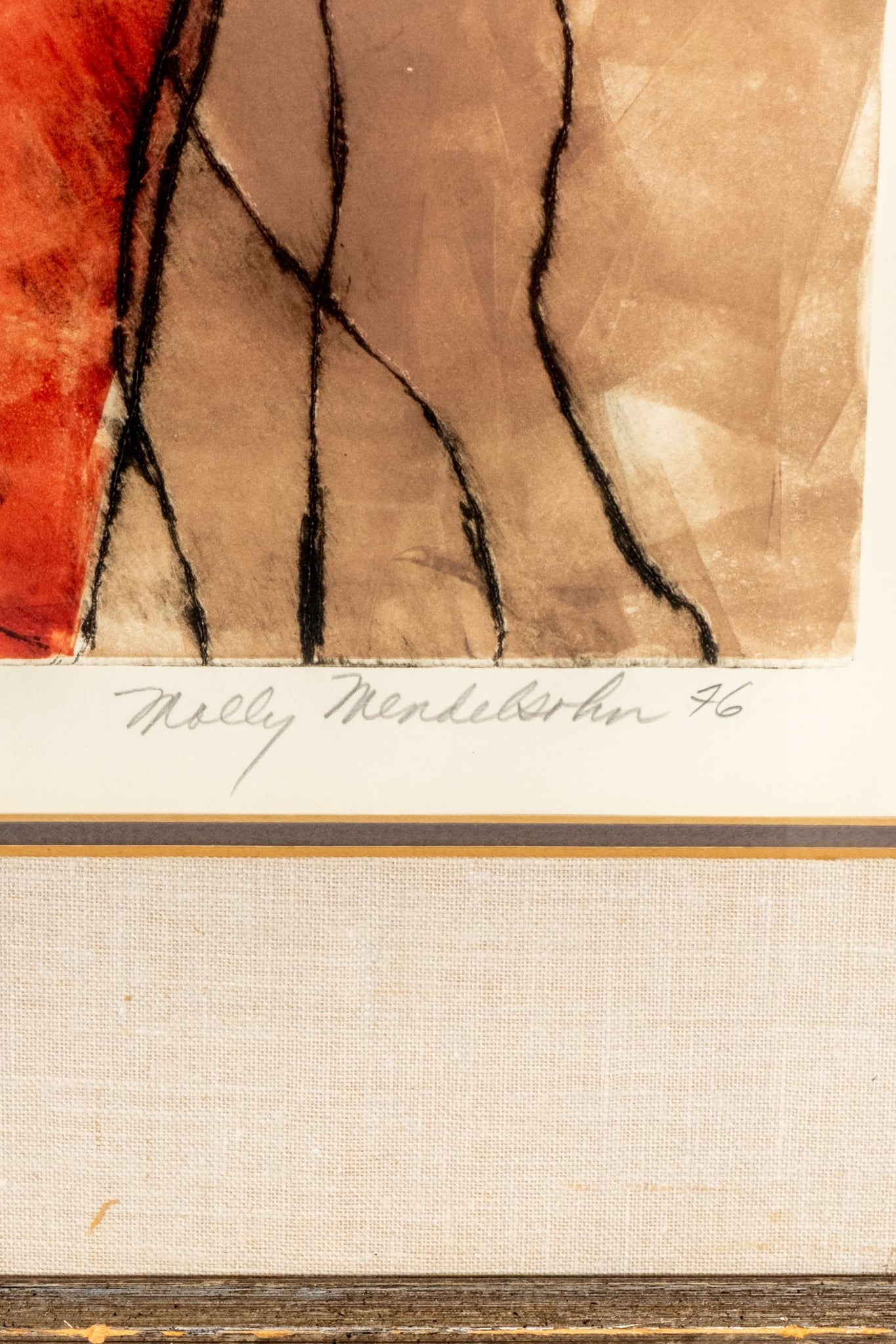 Portrait of a Woman with Two Figures (1976)