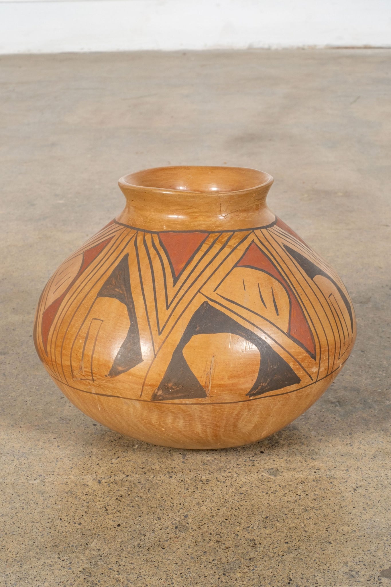Primitive Painted Vessel 2 | Bonne Choice
