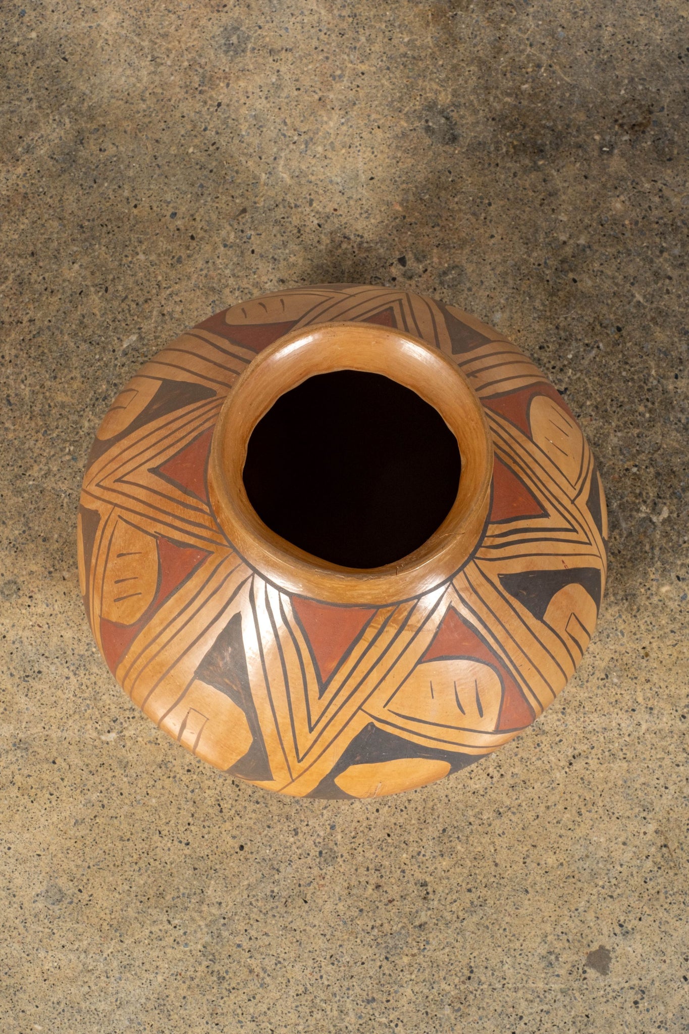 Primitive Painted Vessel 2 | Bonne Choice