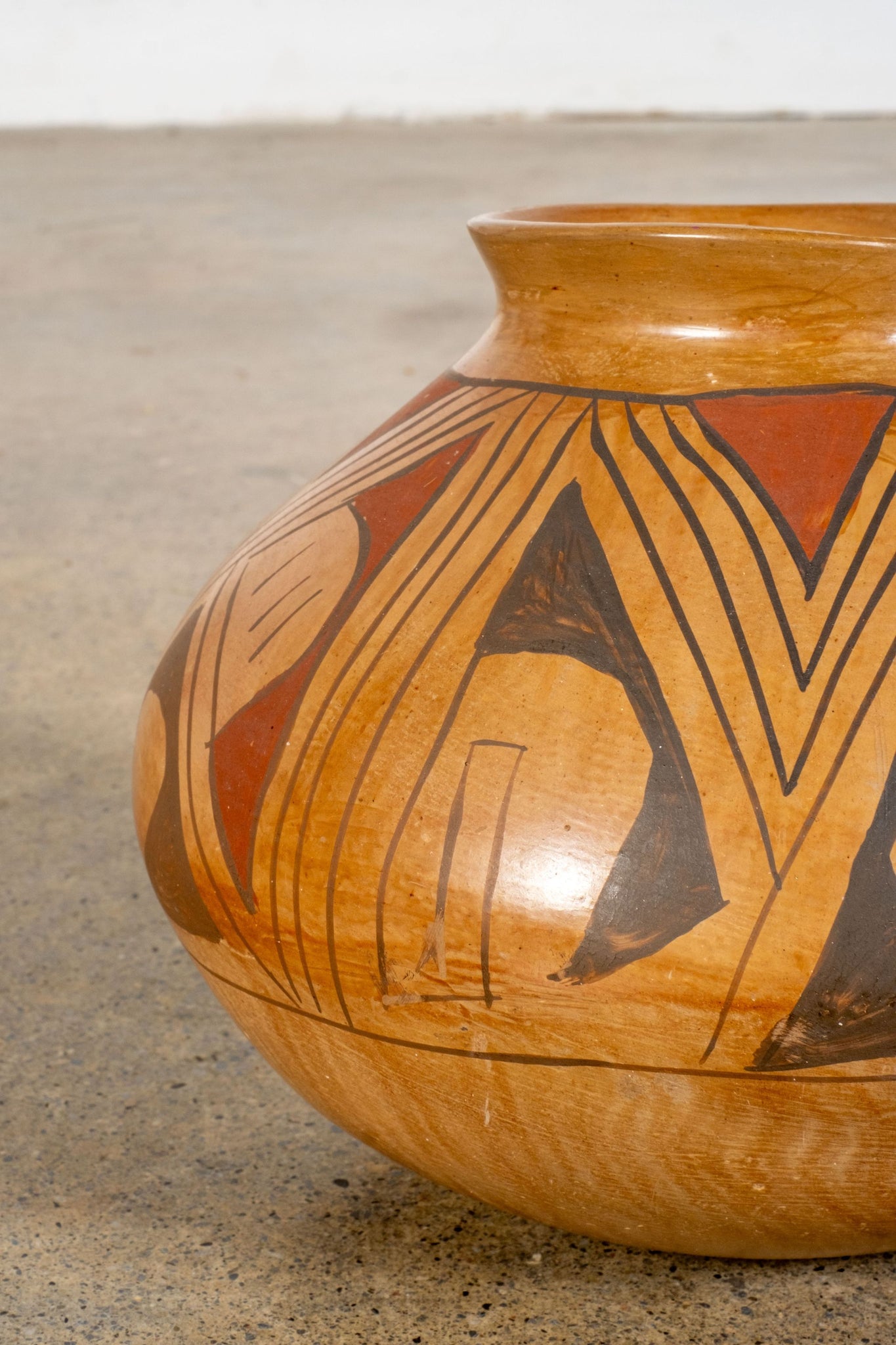 Primitive Painted Vessel 2 | Bonne Choice