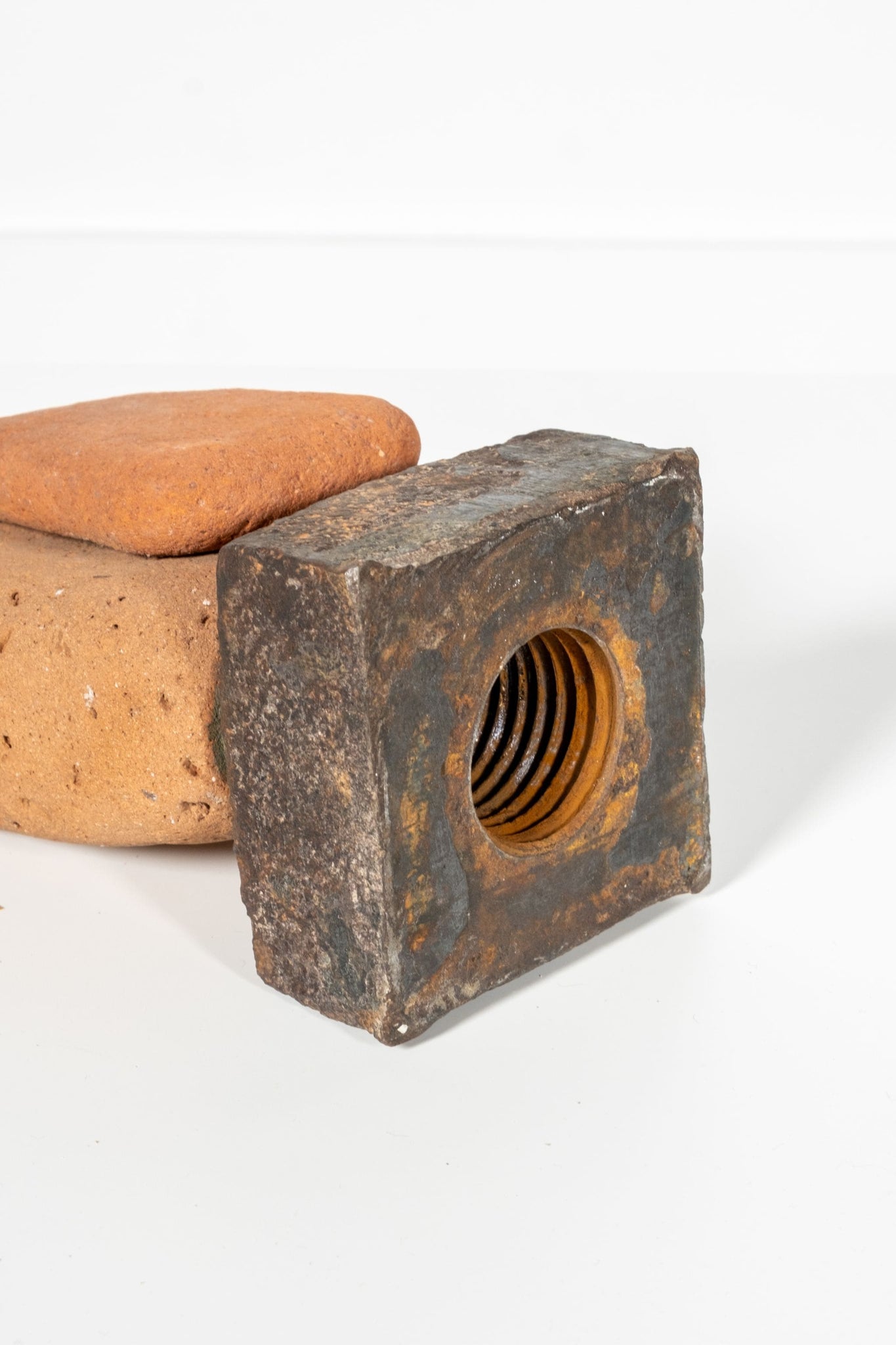 Vintage Small Rock Sculpture by Duayne Hatchett | Bonne Choice