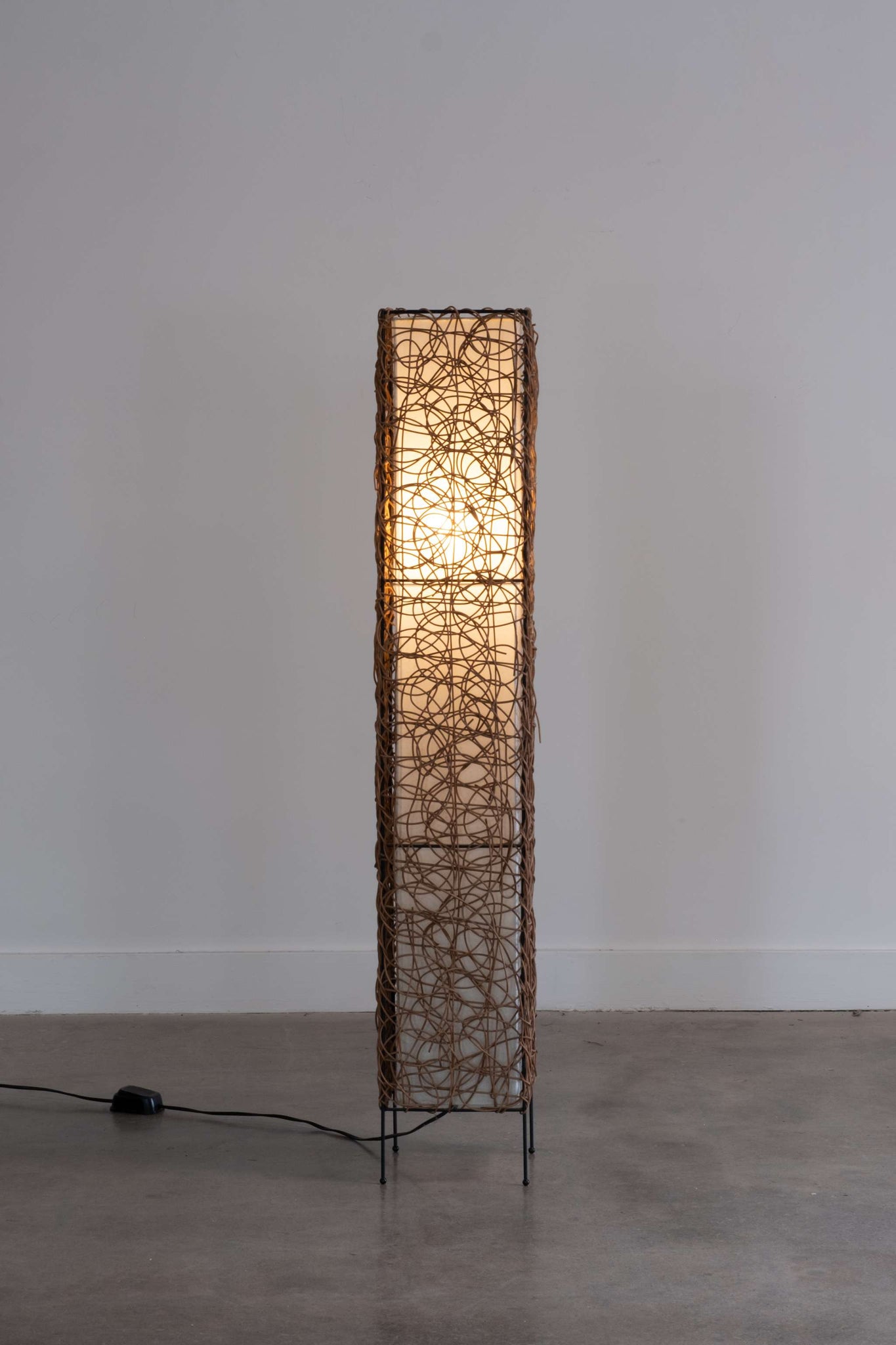 Rattan Floor Lamp 1